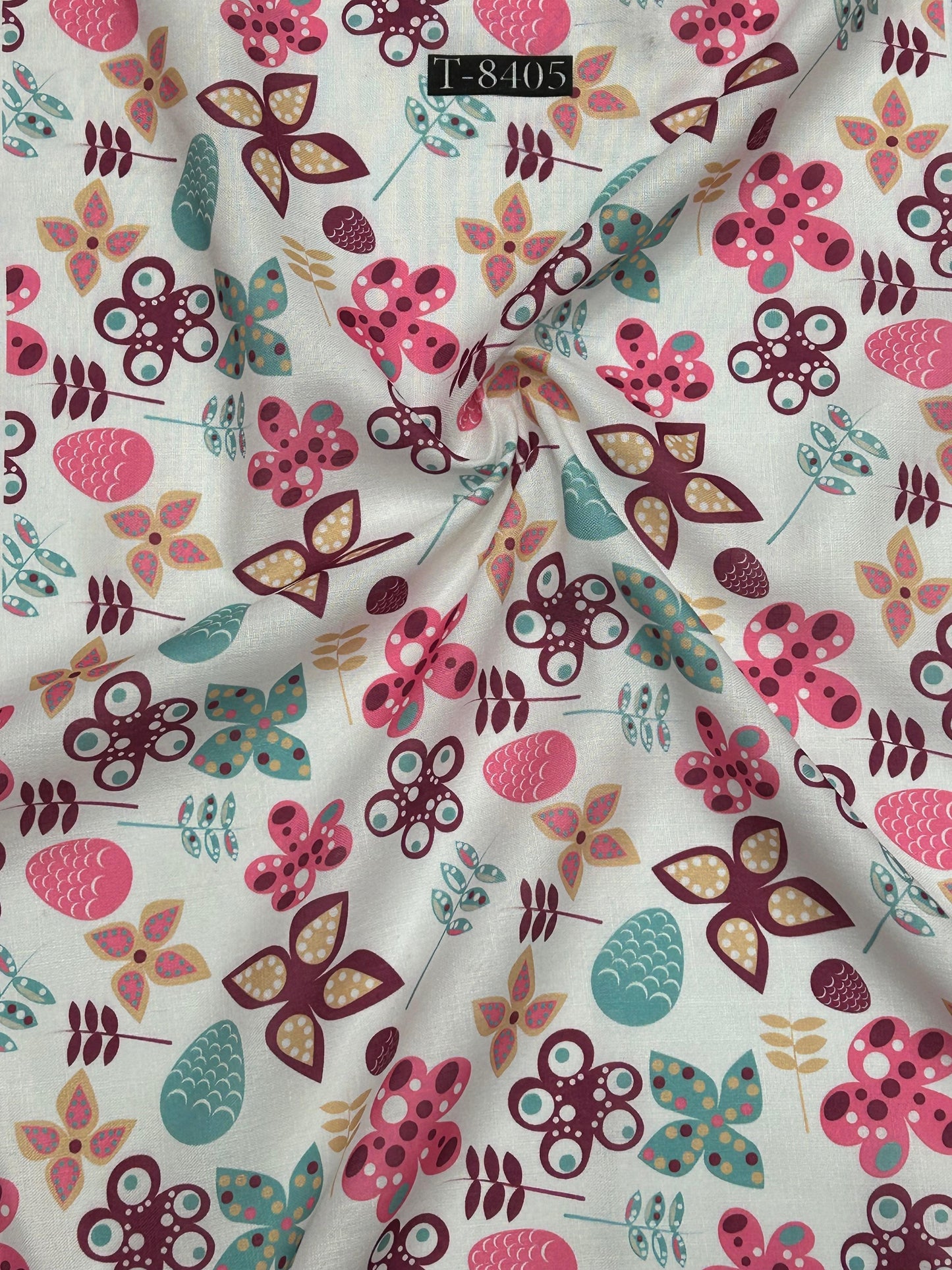 Floral Swiss Linen