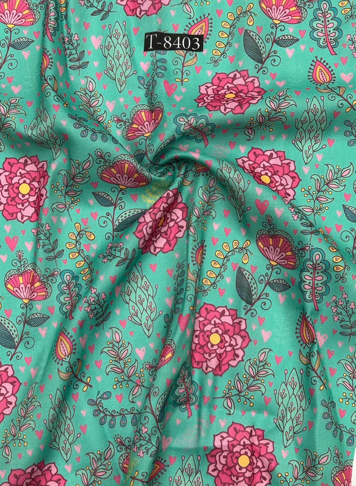 Floral Swiss Linen