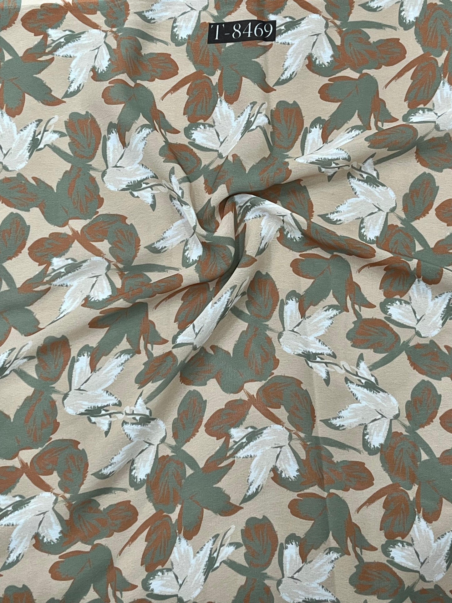 Fresh Floral Print On Georgette