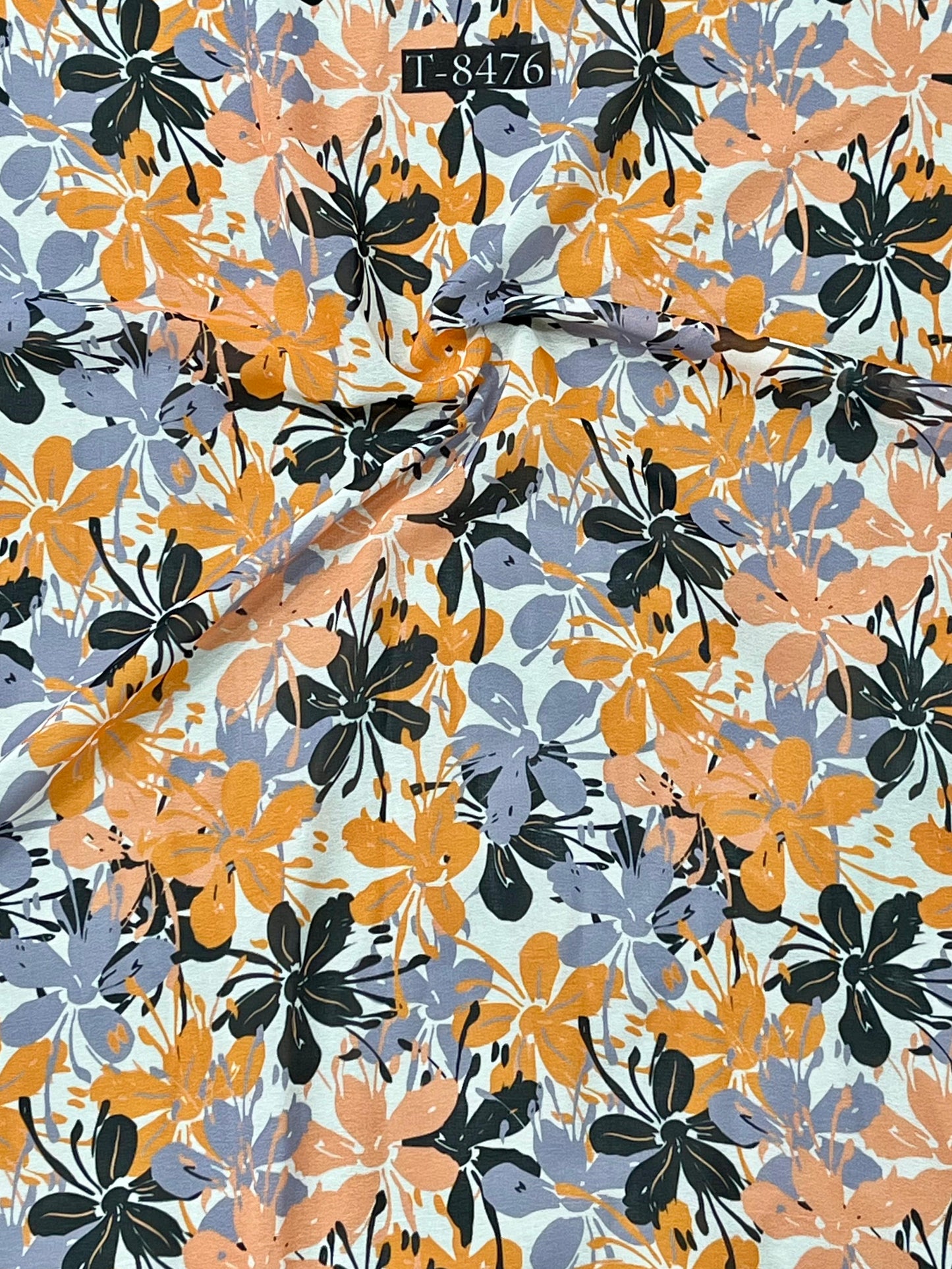 Fresh Floral Print On Georgette