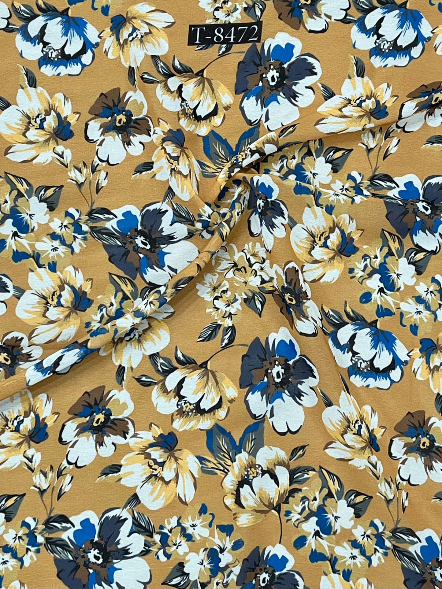 Fresh Floral Print On Georgette