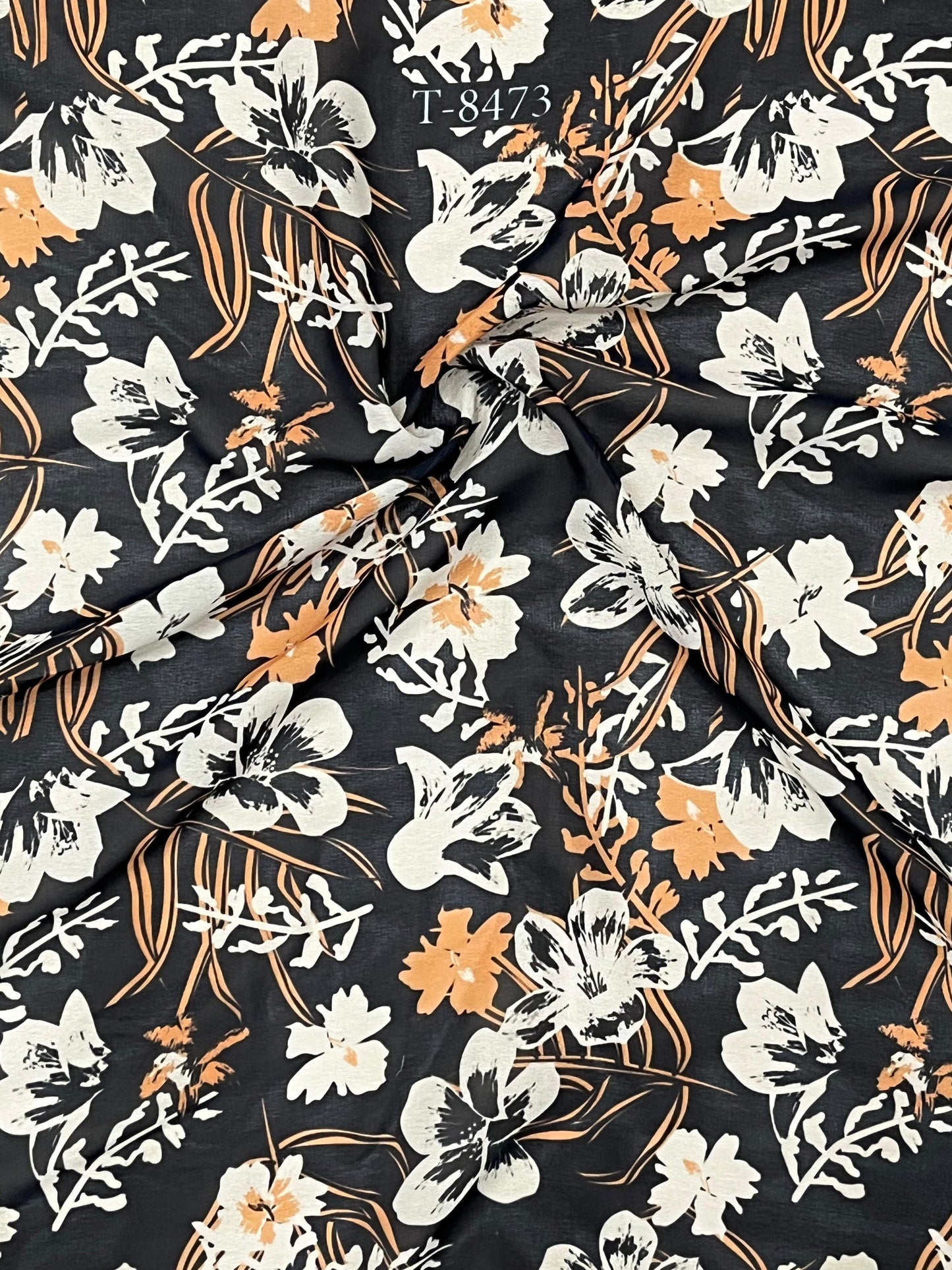 Fresh Floral Print On Georgette