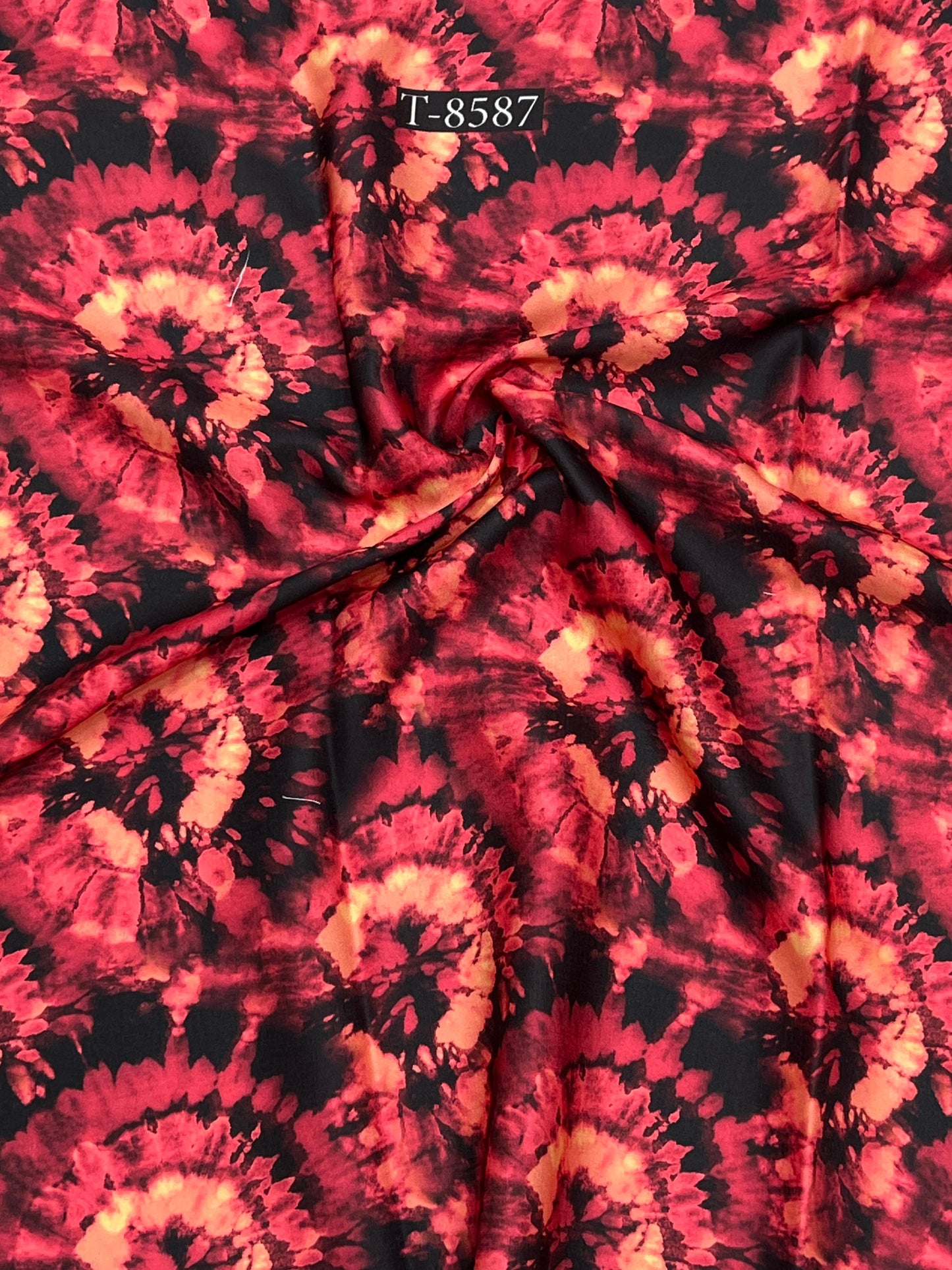 SATIN TYE-DYE COLOURS