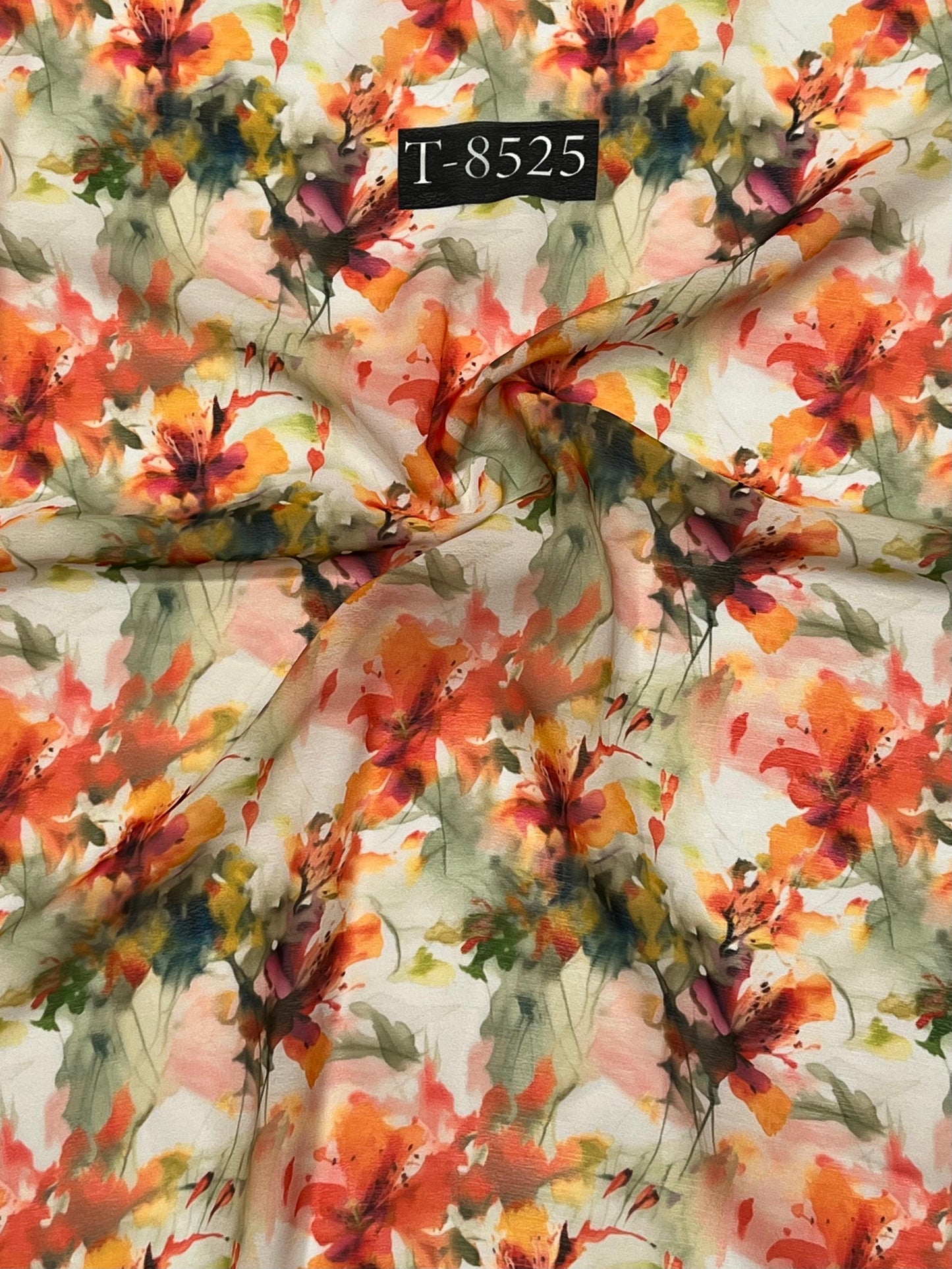 FLORAL CHIFFON FABRICS