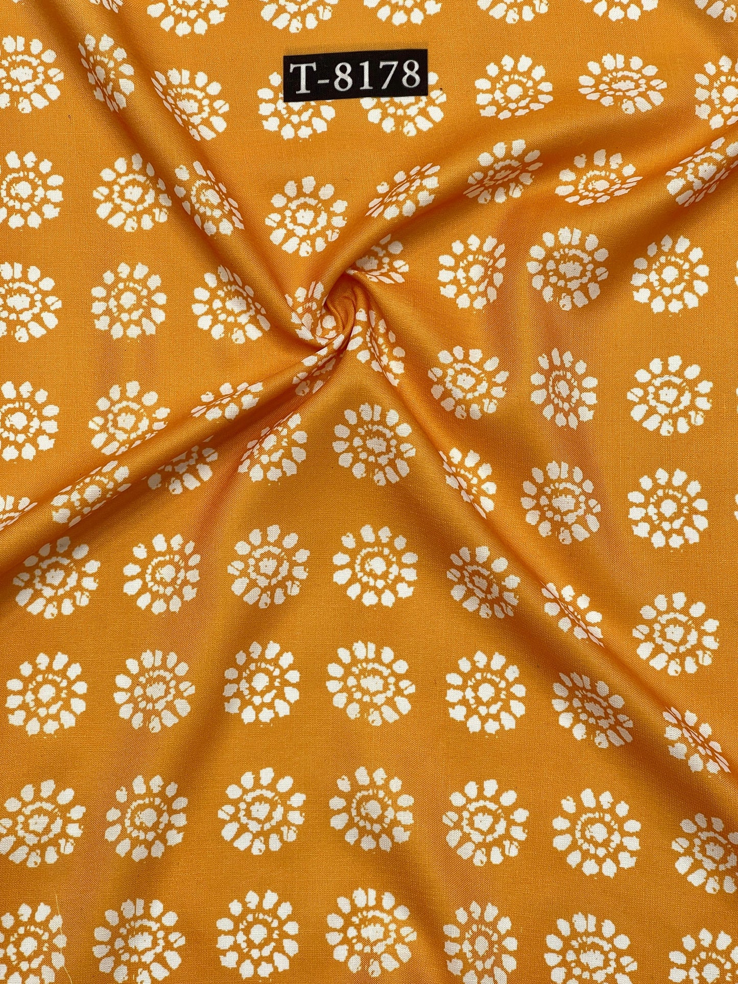 AJRAK PRINT ON SWISS LINEN