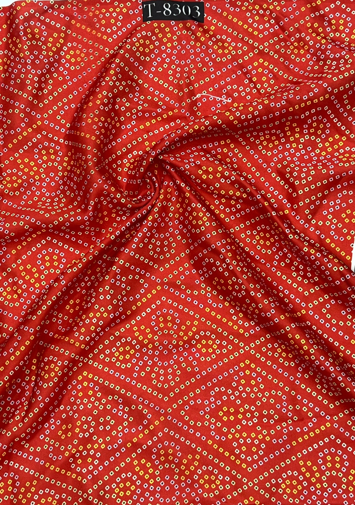 Designer Bandhani Collection on Satin