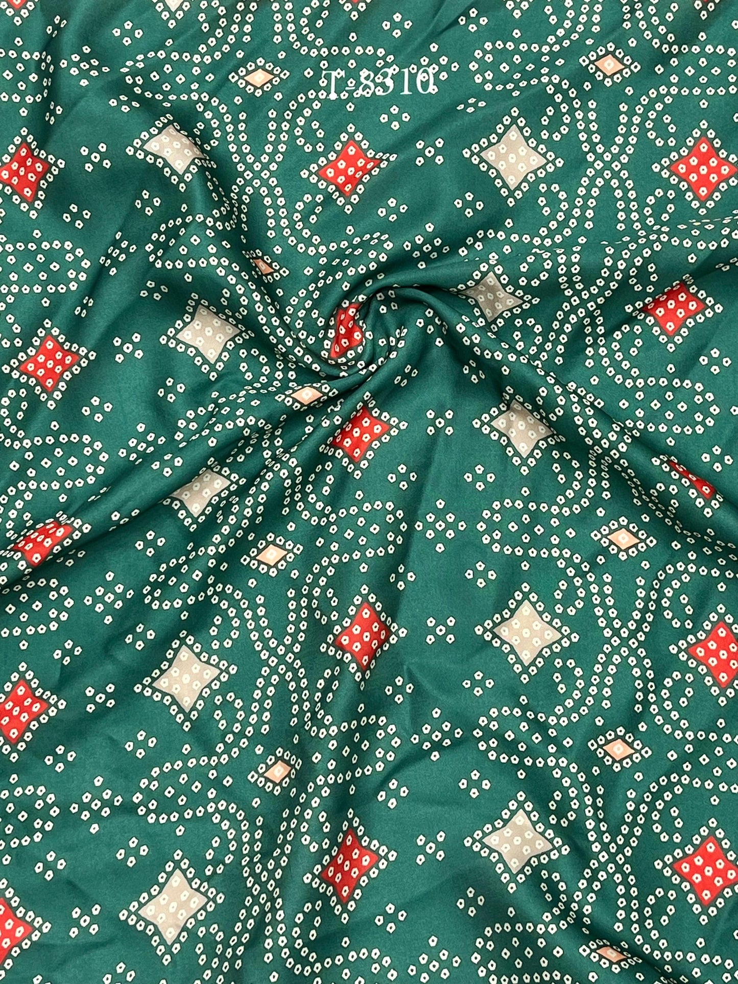 Designer Bandhani Collection on Satin