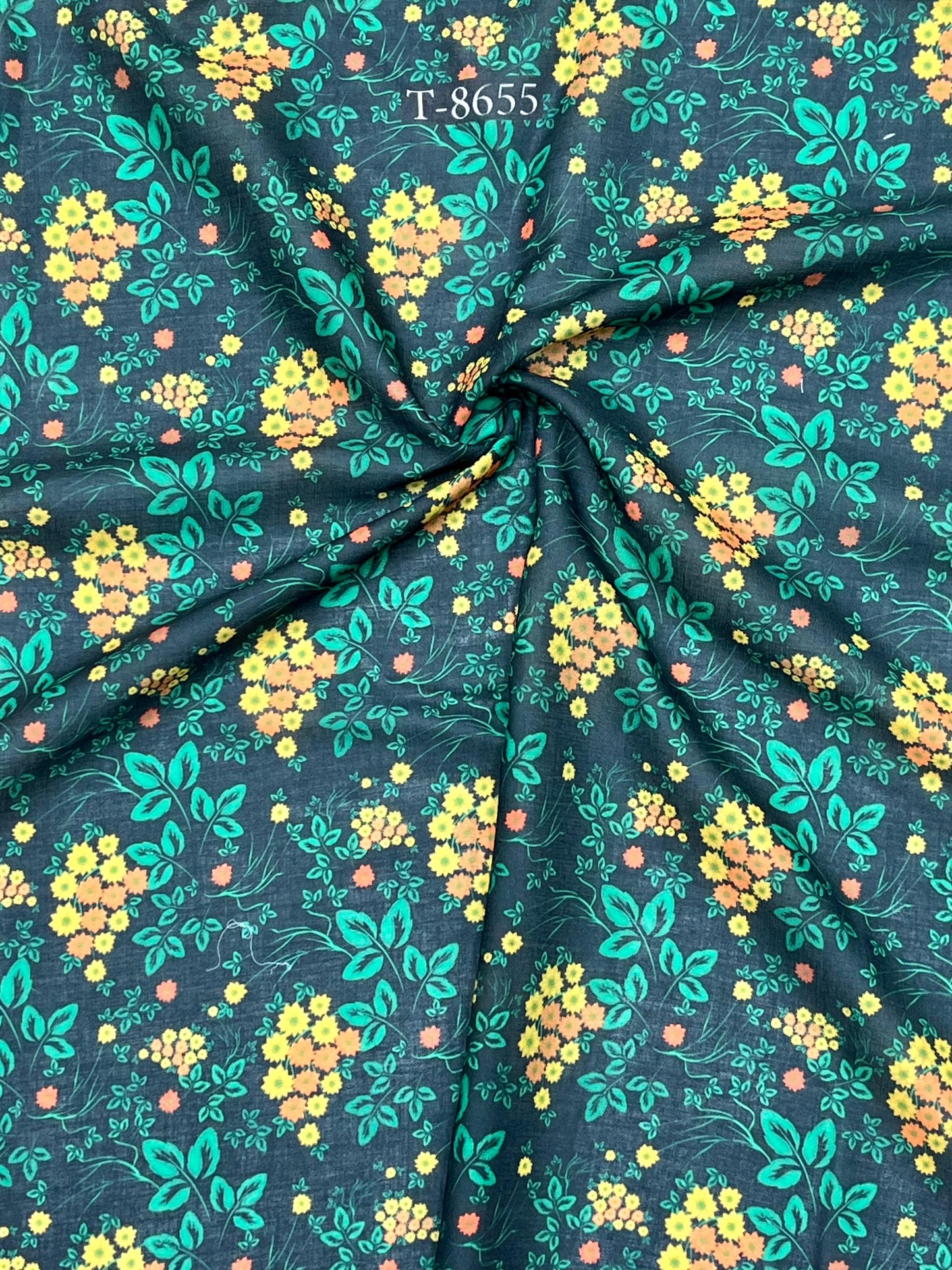 Floral Print on Cotton