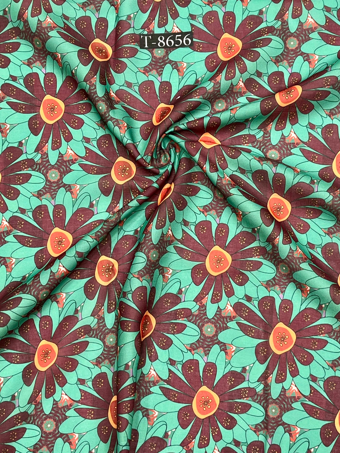 Floral Print on Cotton