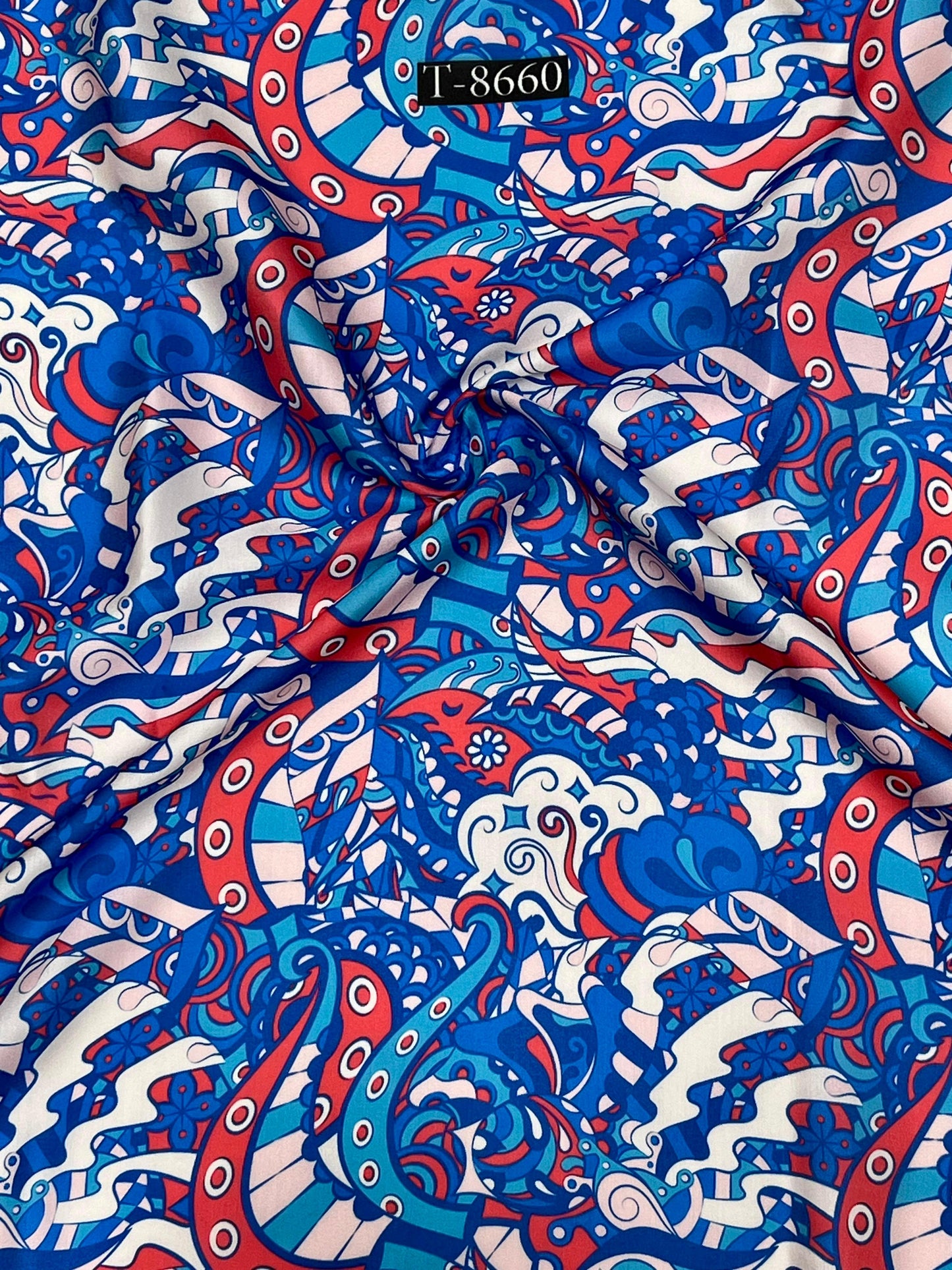 ZARA PRINT ON MODAL SATIN