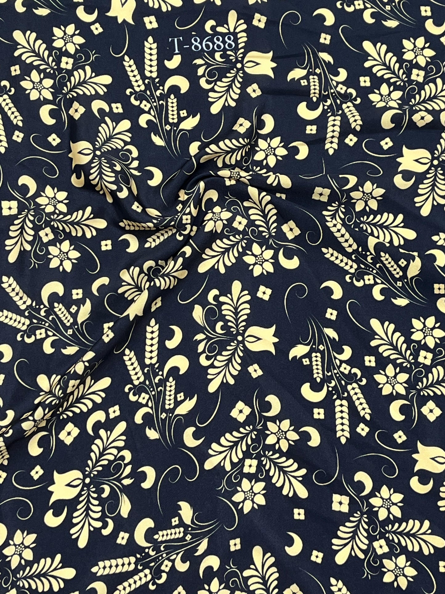 Dusty Floral Prints on Crepe