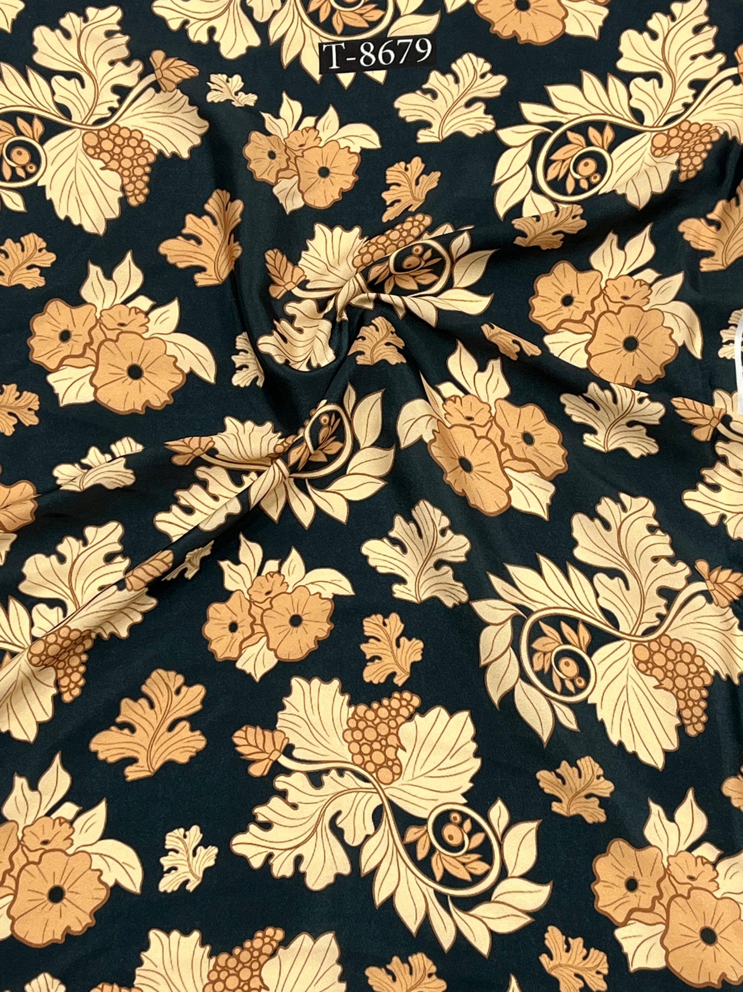 Dusty Floral Prints on Crepe