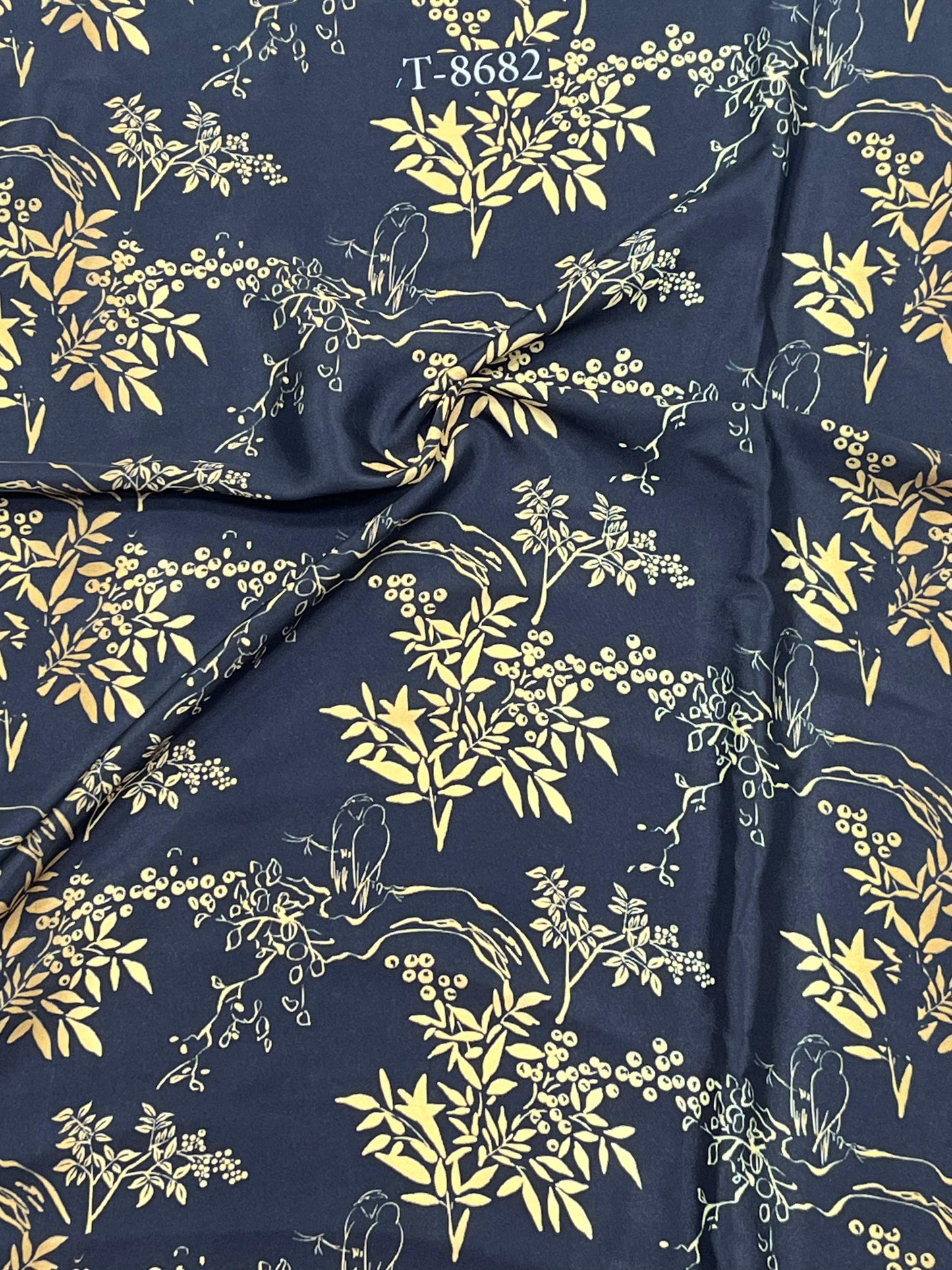 Dusty Floral Prints on Crepe