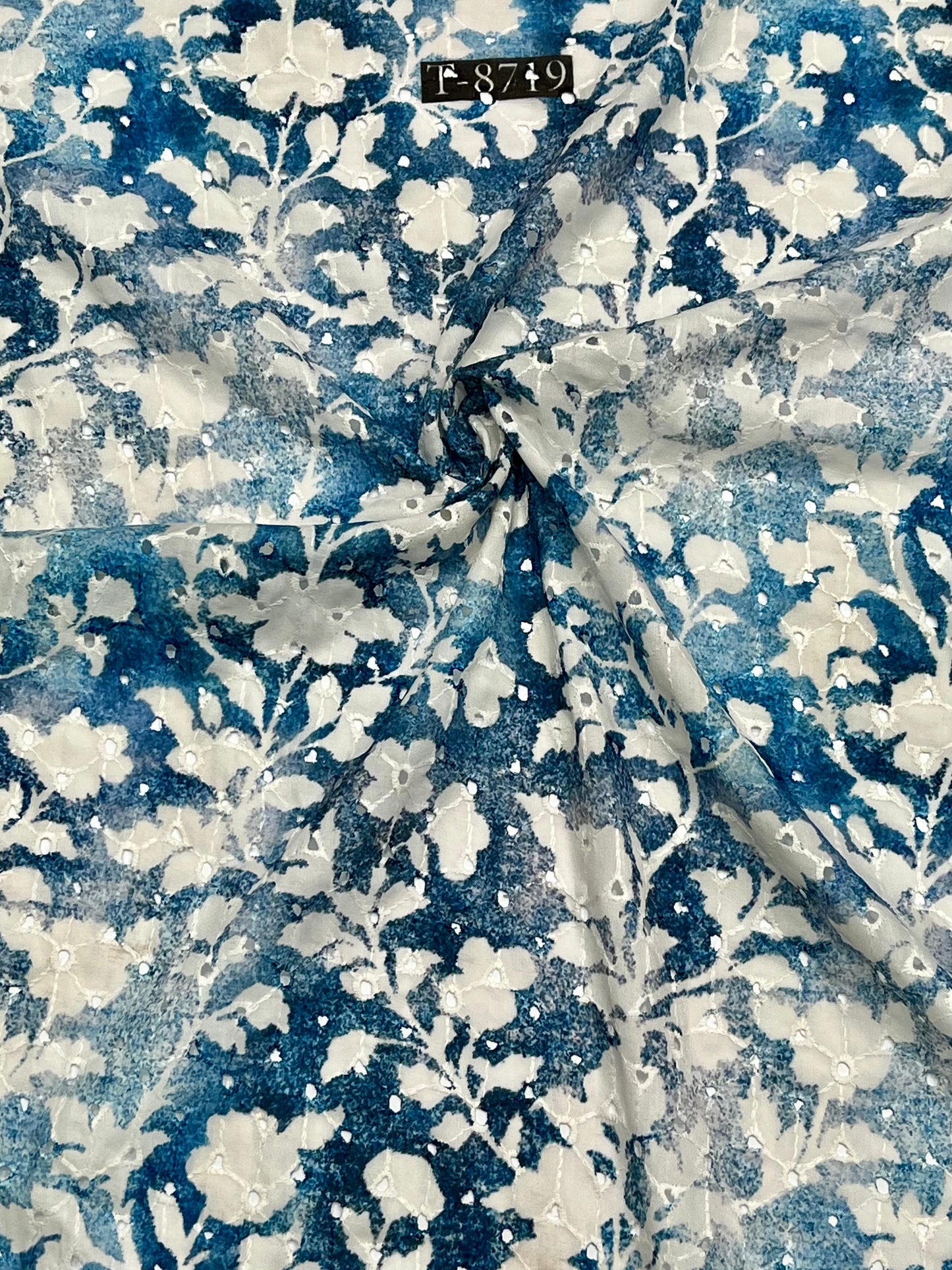 SUMMER FLORAL PRINT ON HAKOBA COTTON