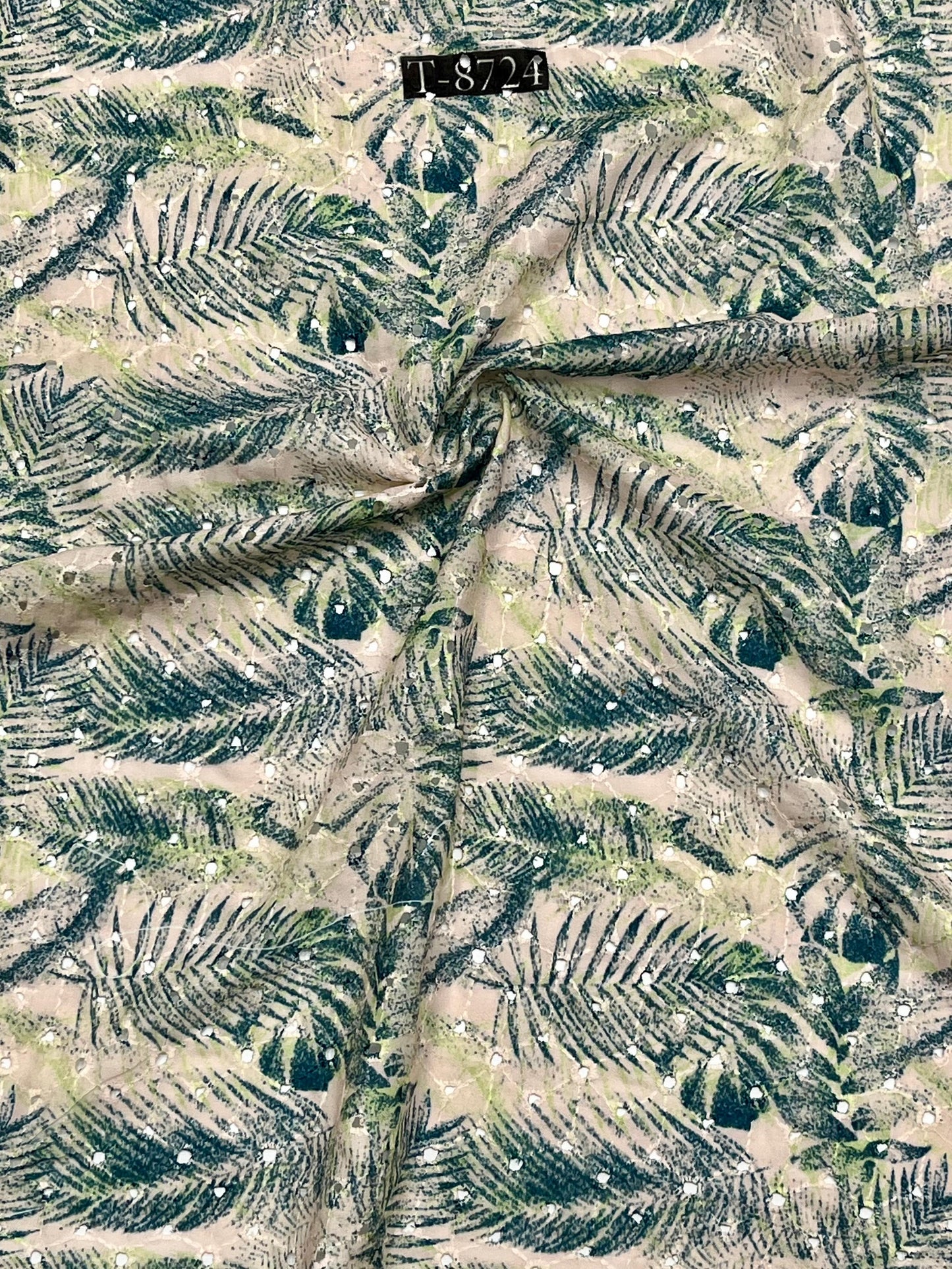 SUMMER FLORAL PRINT ON HAKOBA COTTON