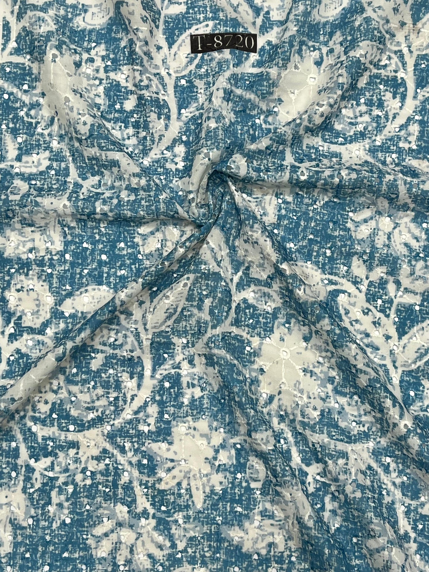 SUMMER FLORAL PRINT ON HAKOBA COTTON