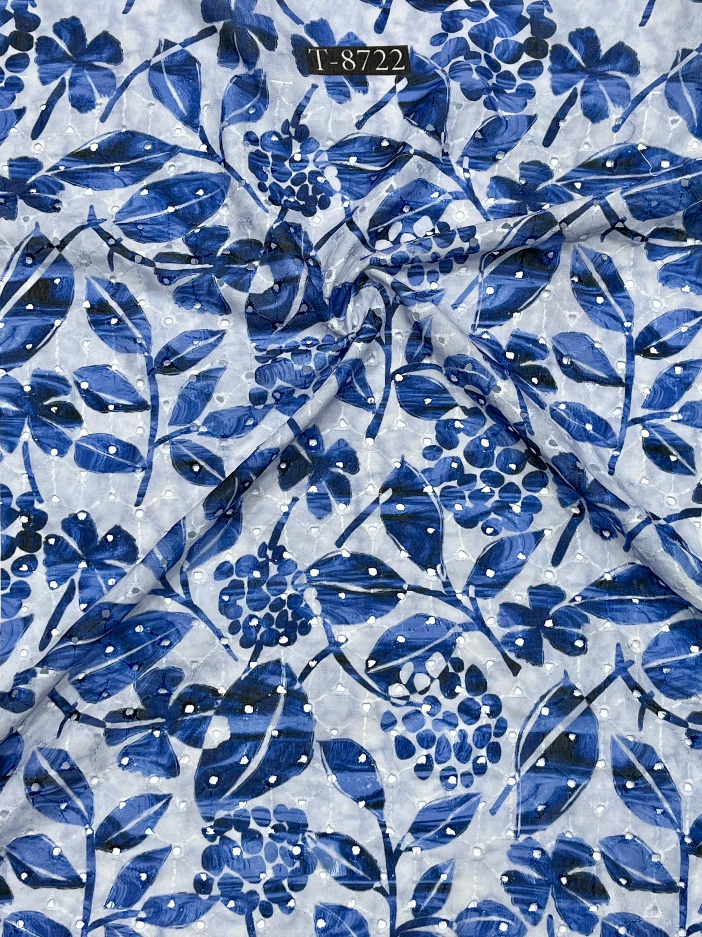 SUMMER FLORAL PRINT ON HAKOBA COTTON