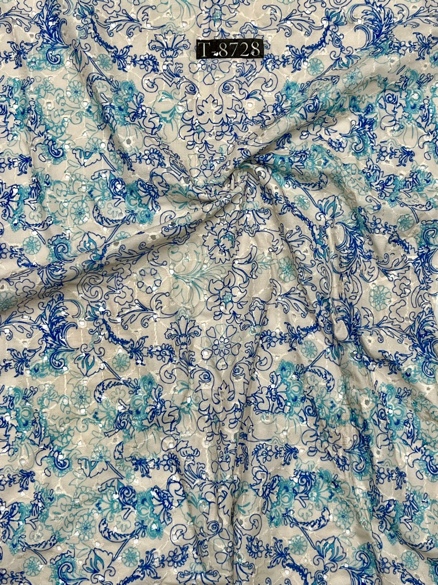 SUMMER FLORAL PRINT ON HAKOBA COTTON