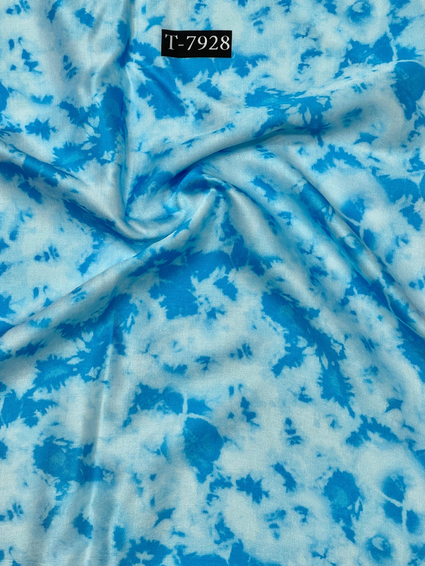 Modal Satin Tie & Dye prints