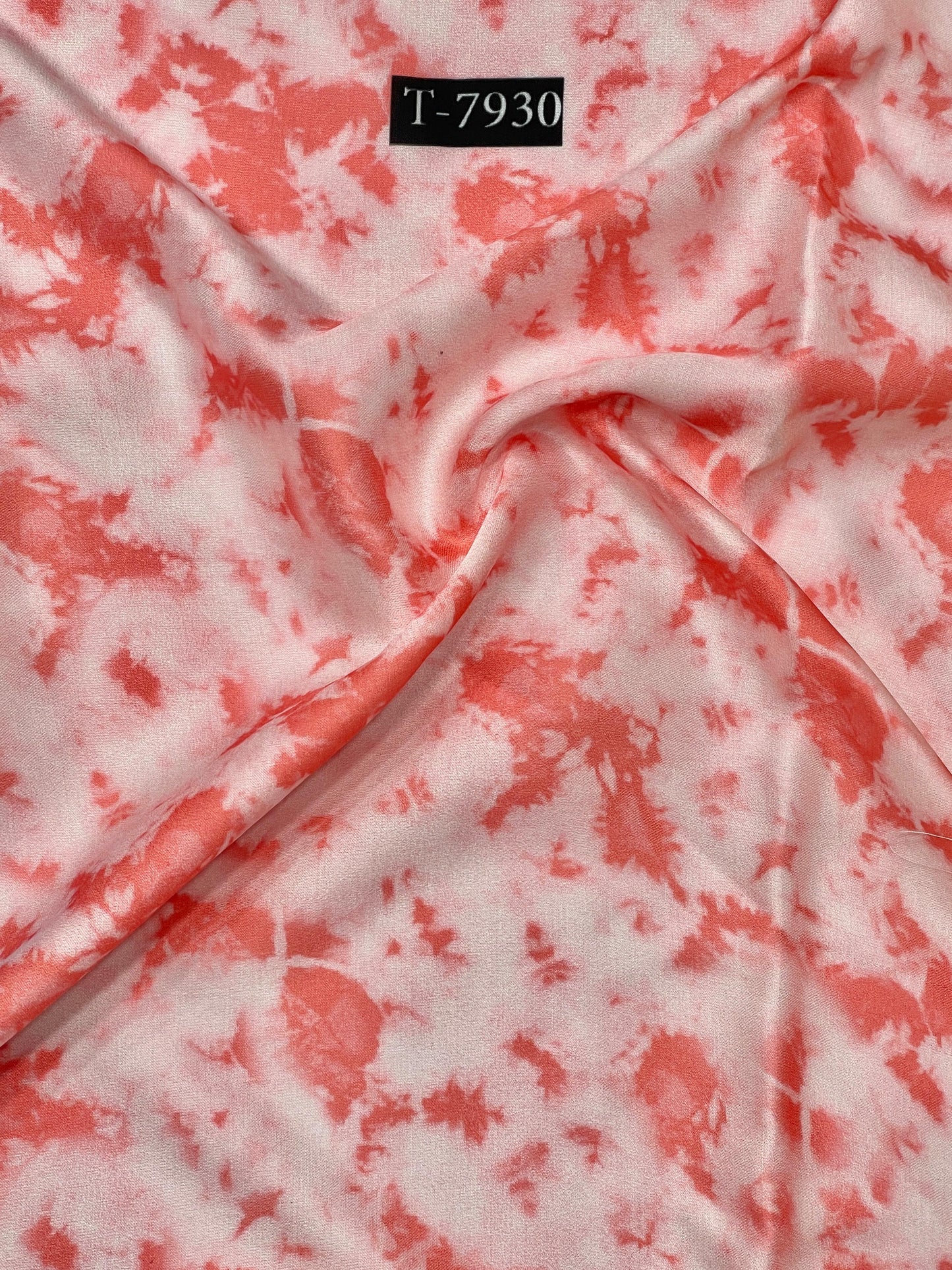 Modal Satin Tie & Dye prints