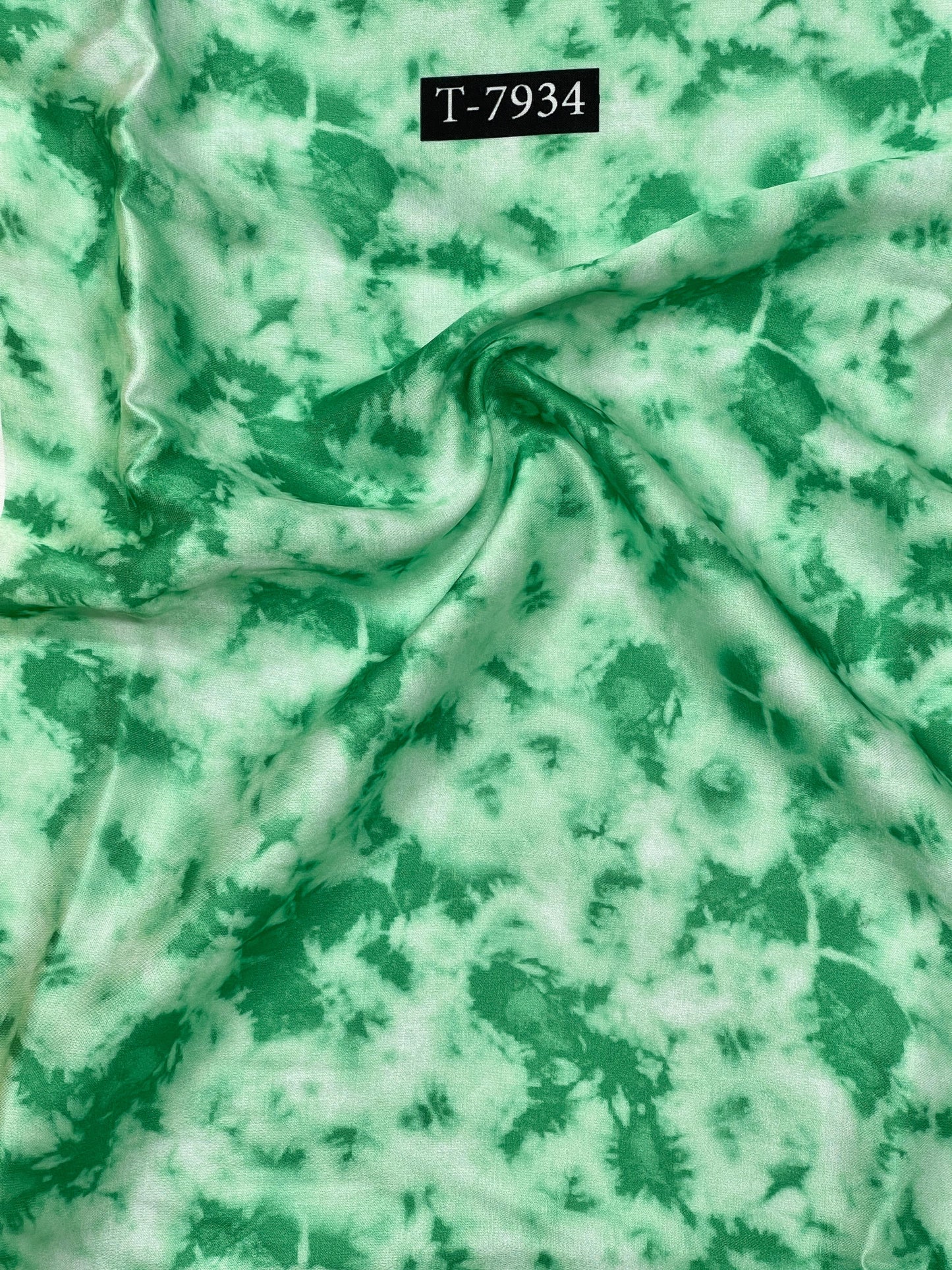 Modal Satin Tie & Dye prints