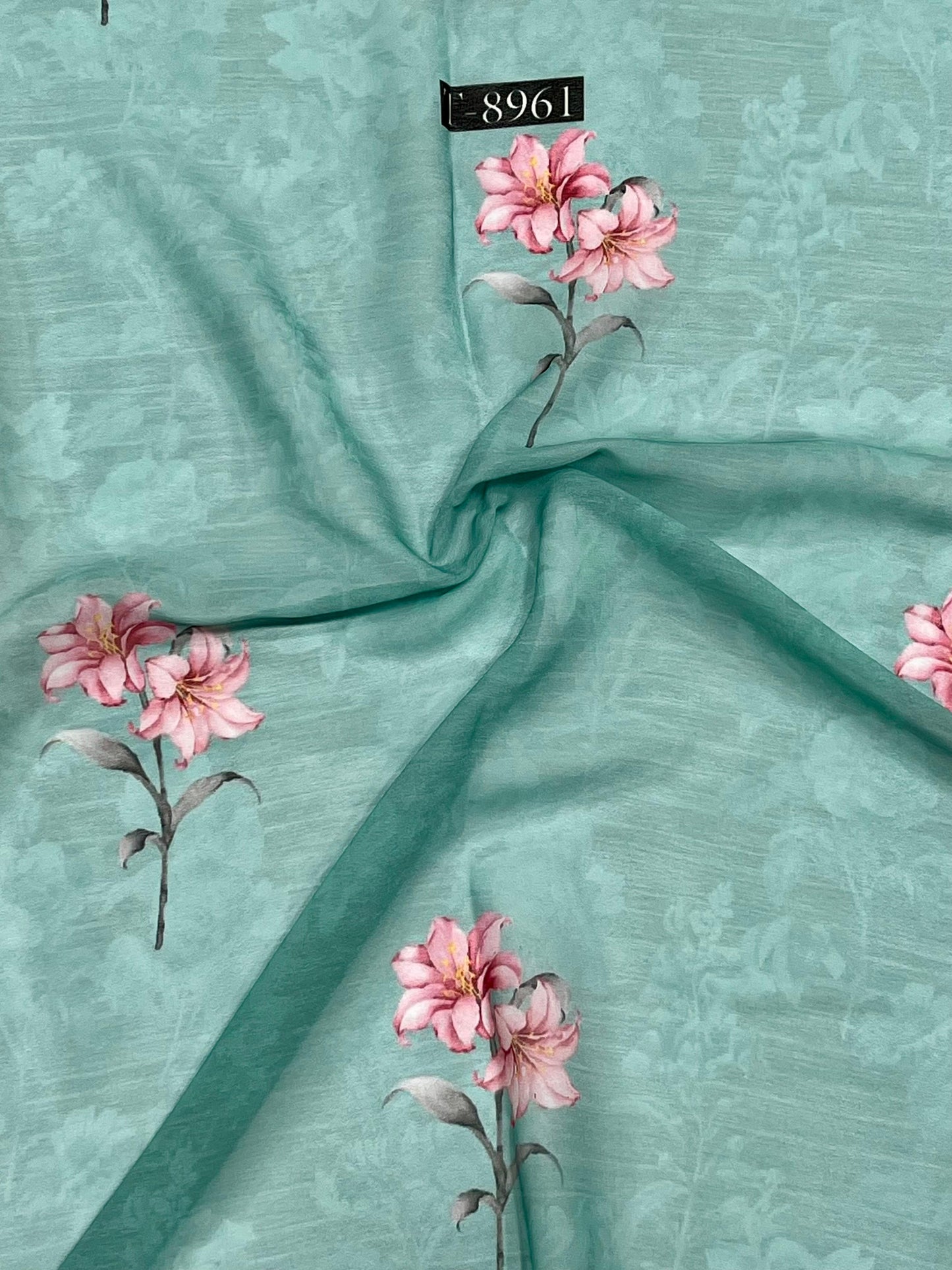 Beautiful Floral Print On Georgette