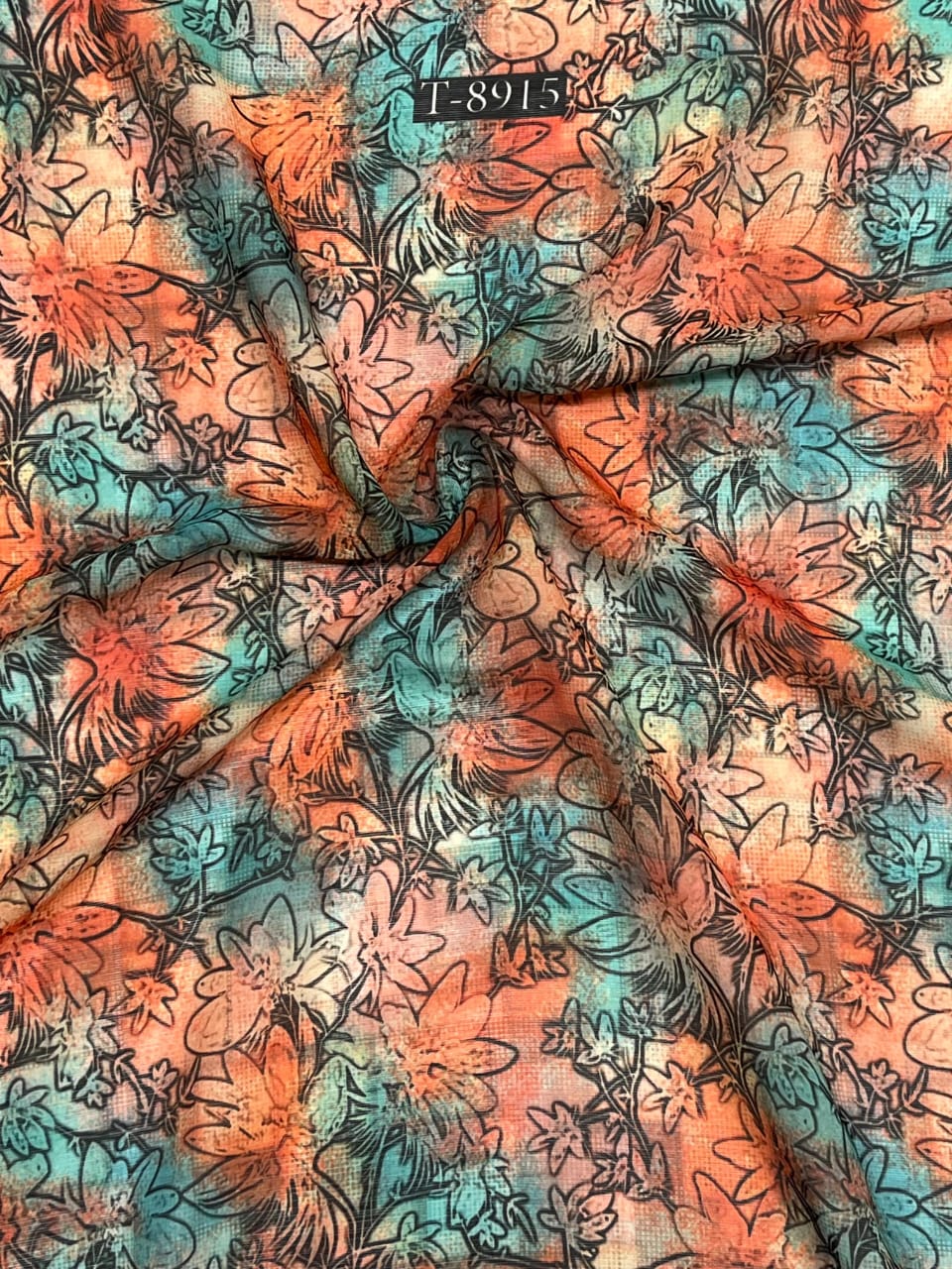 BLOSSOM PRINTS ON CHIFFON