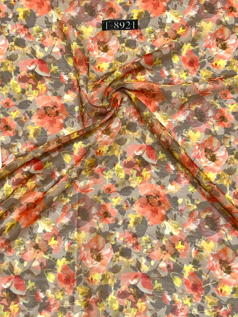 BLOSSOM PRINTS ON CHIFFON