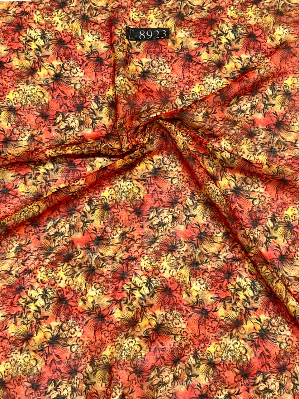 BLOSSOM PRINTS ON CHIFFON