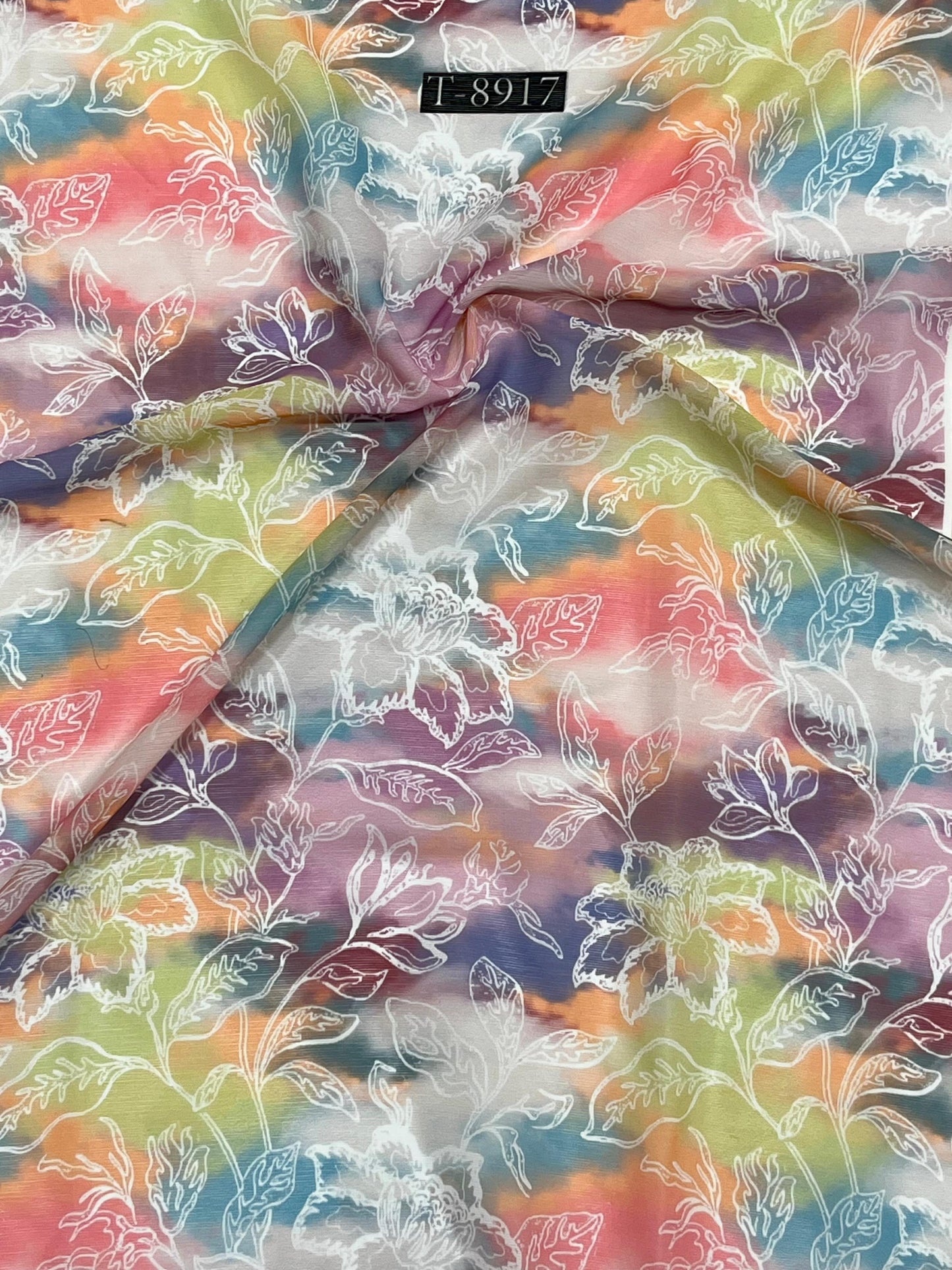 BLOSSOM PRINTS ON CHIFFON