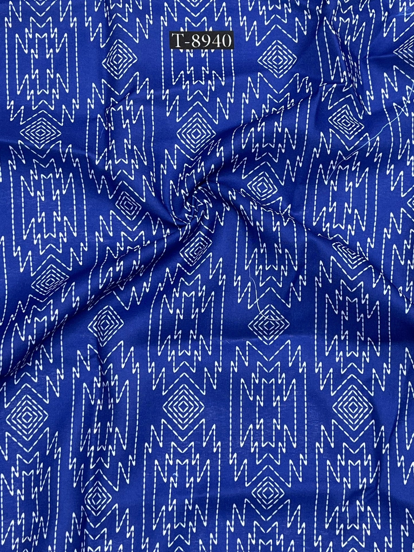 ABSTRACT PRINT ON SWISS COTTON
