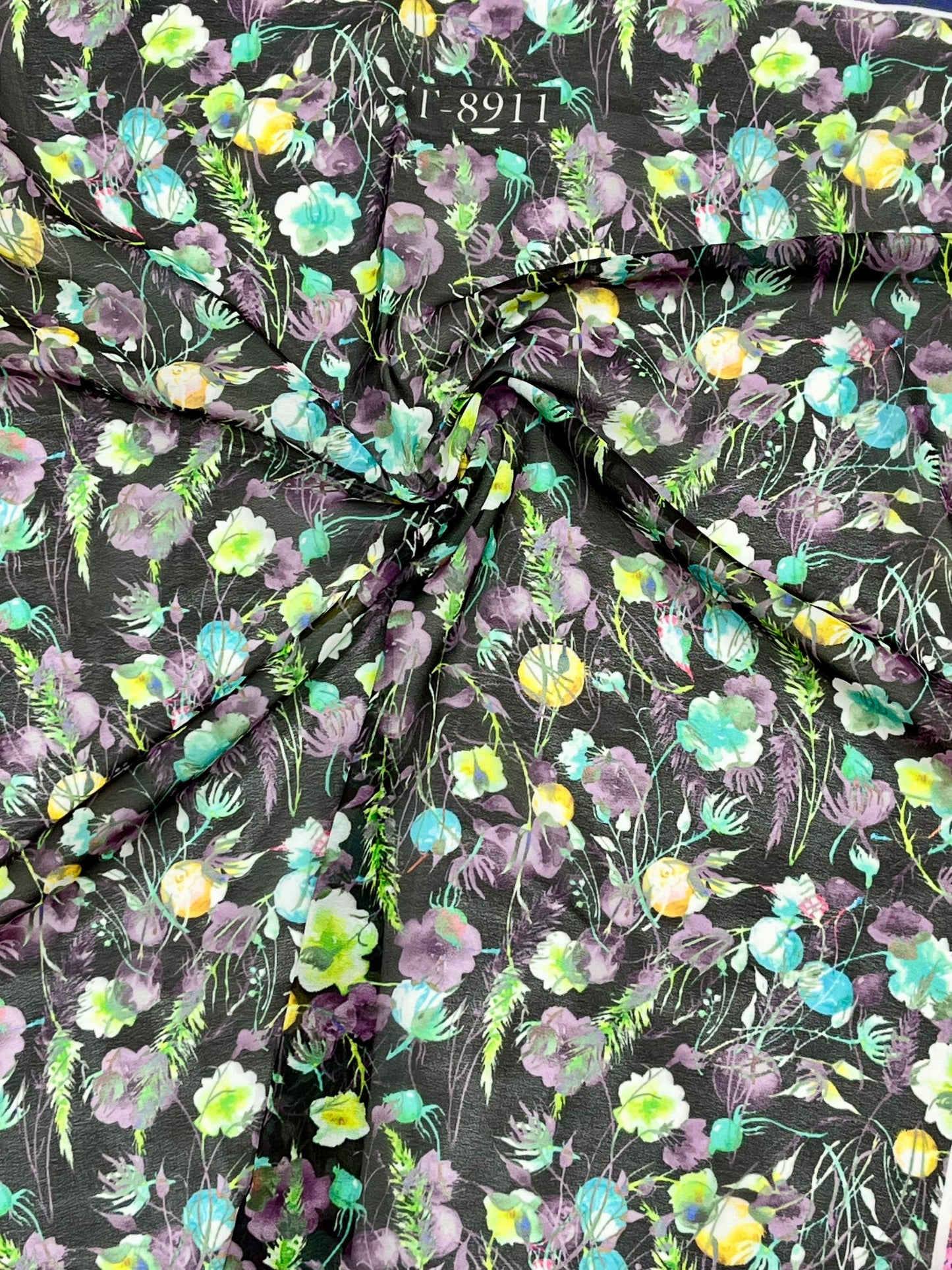 BLOSSOM PRINTS ON CHIFFON
