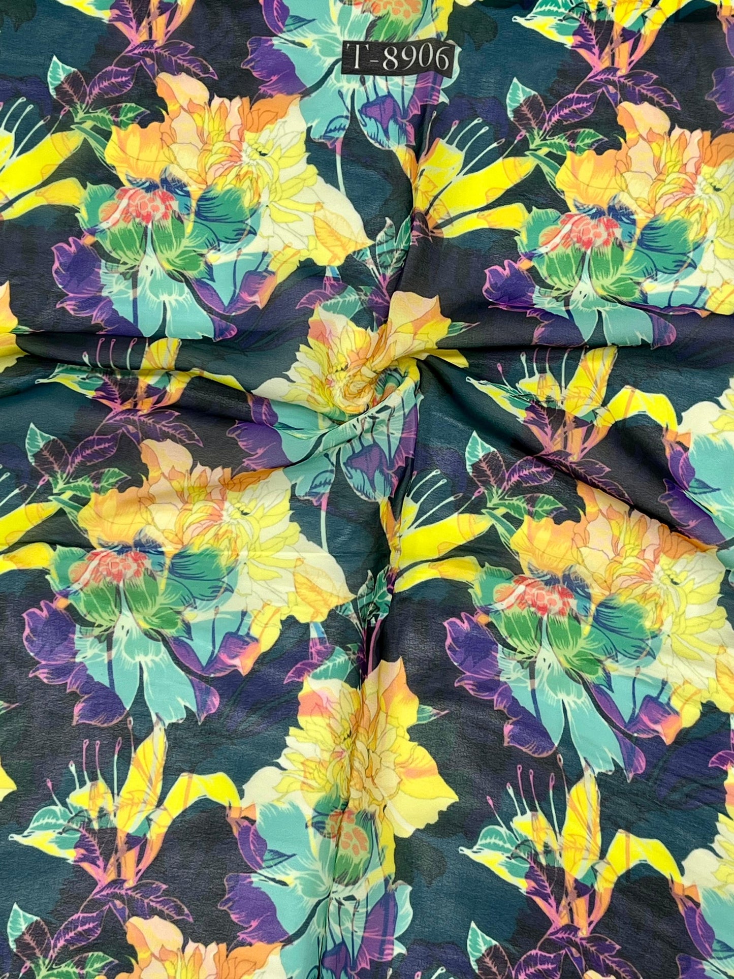 BLOSSOM PRINTS ON CHIFFON