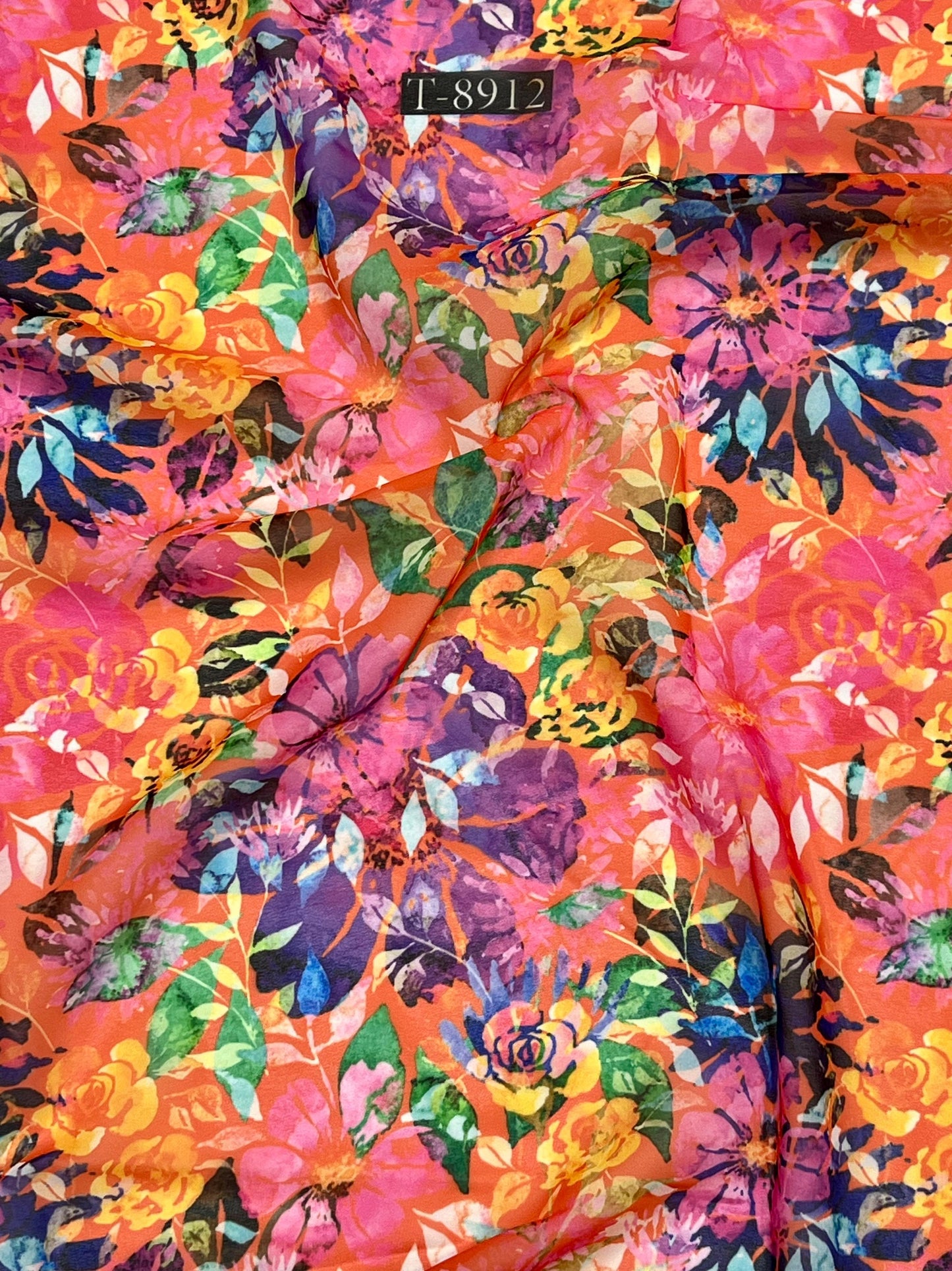 BLOSSOM PRINTS ON CHIFFON