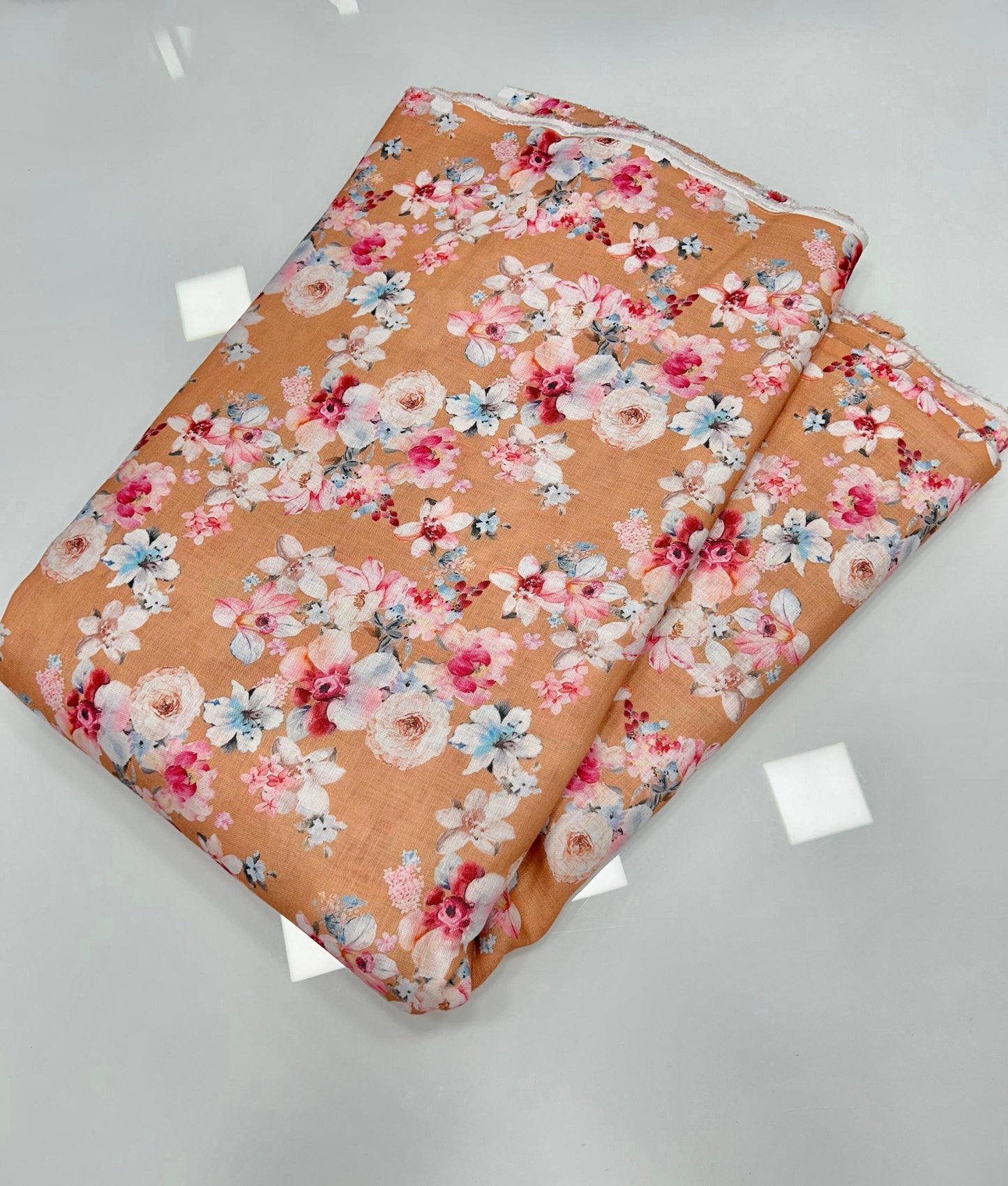 FLORAL PRINTS ON SWISS COTTON