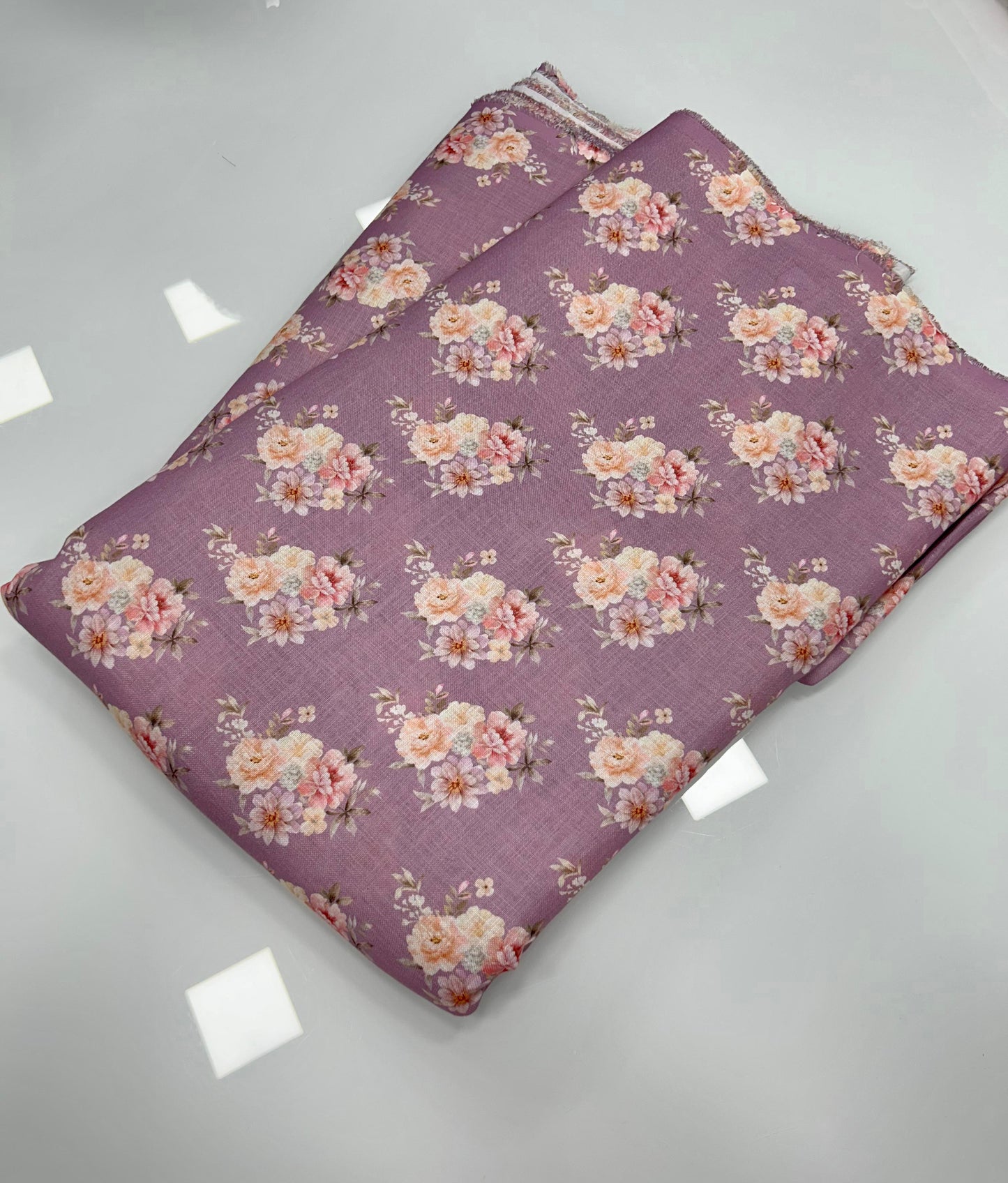 FLORAL PRINTS ON SWISS COTTON