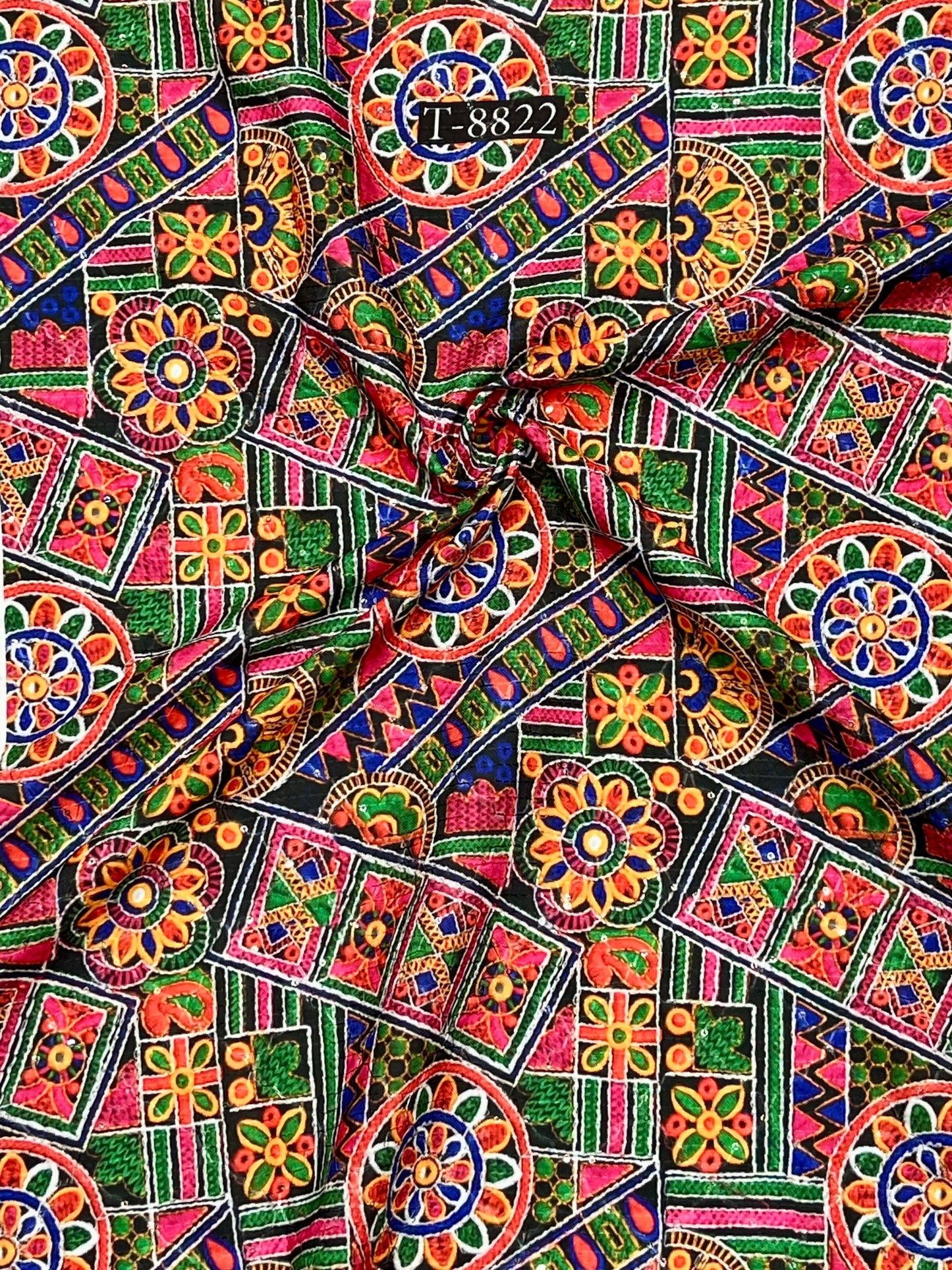 RAYON CROCHET SUMMER PRINT