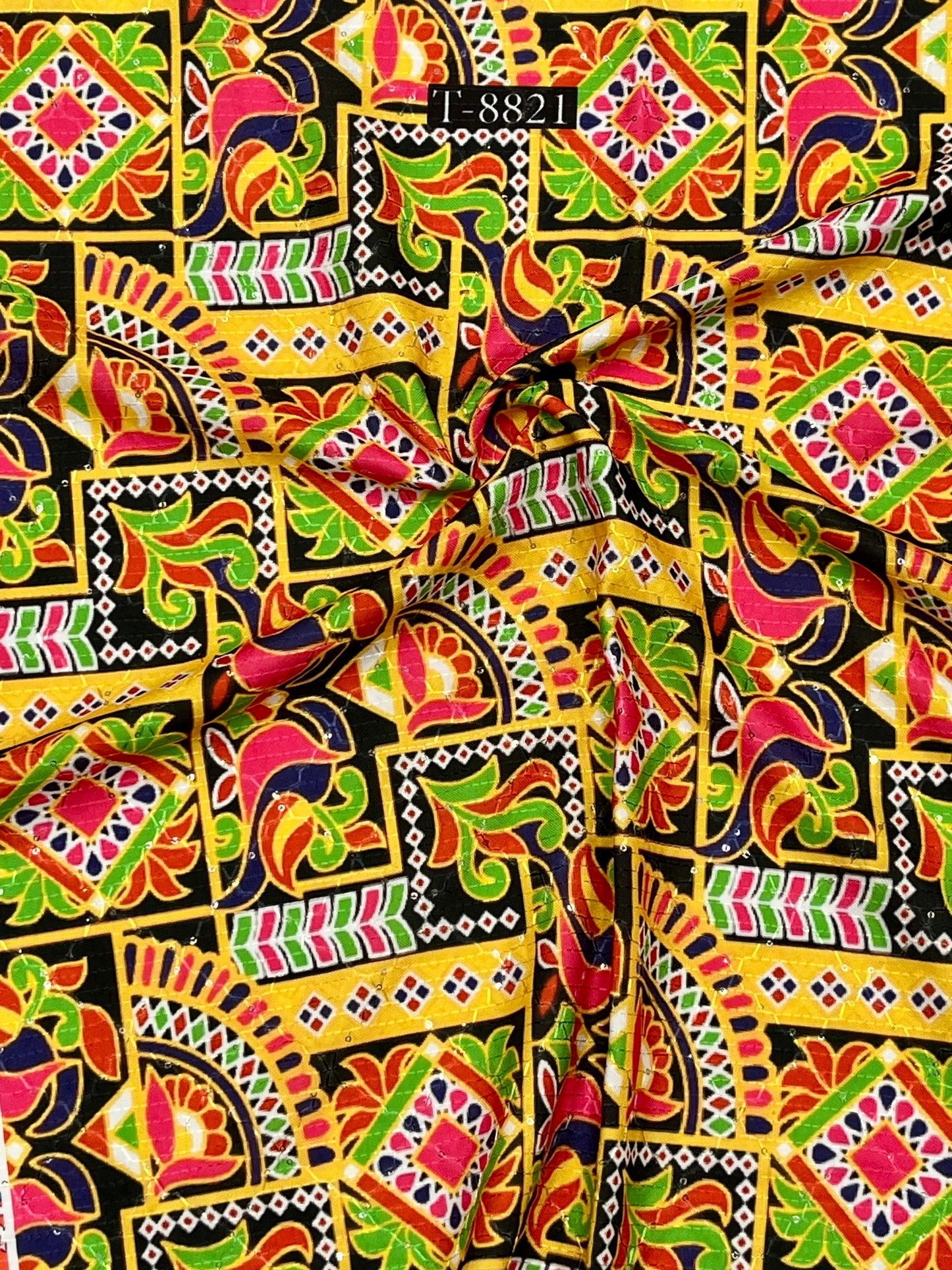RAYON CROCHET SUMMER PRINT