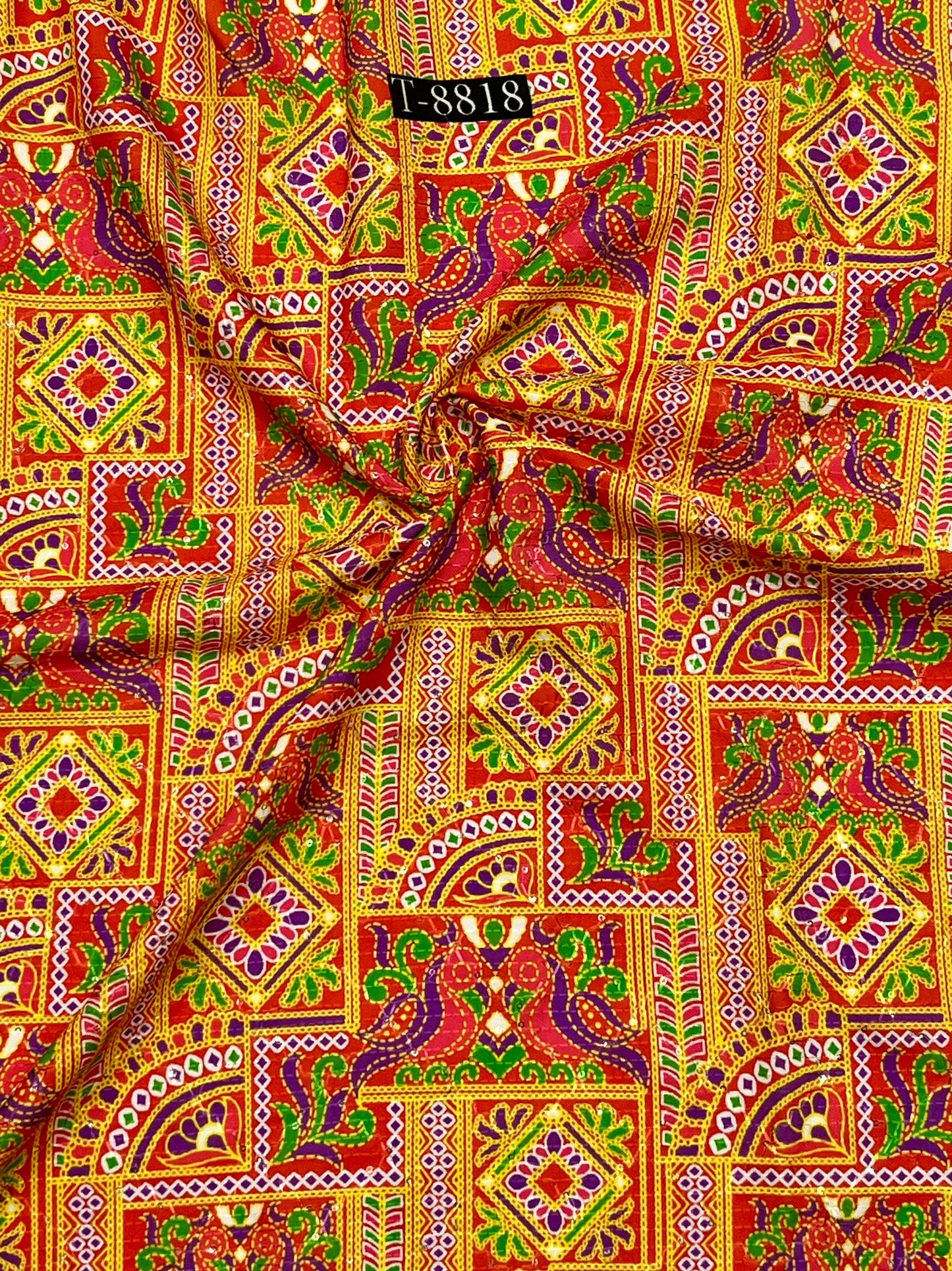 RAYON CROCHET SUMMER PRINT