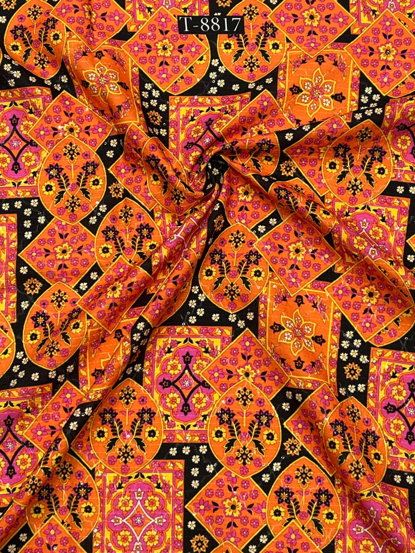 RAYON CROCHET SUMMER PRINT