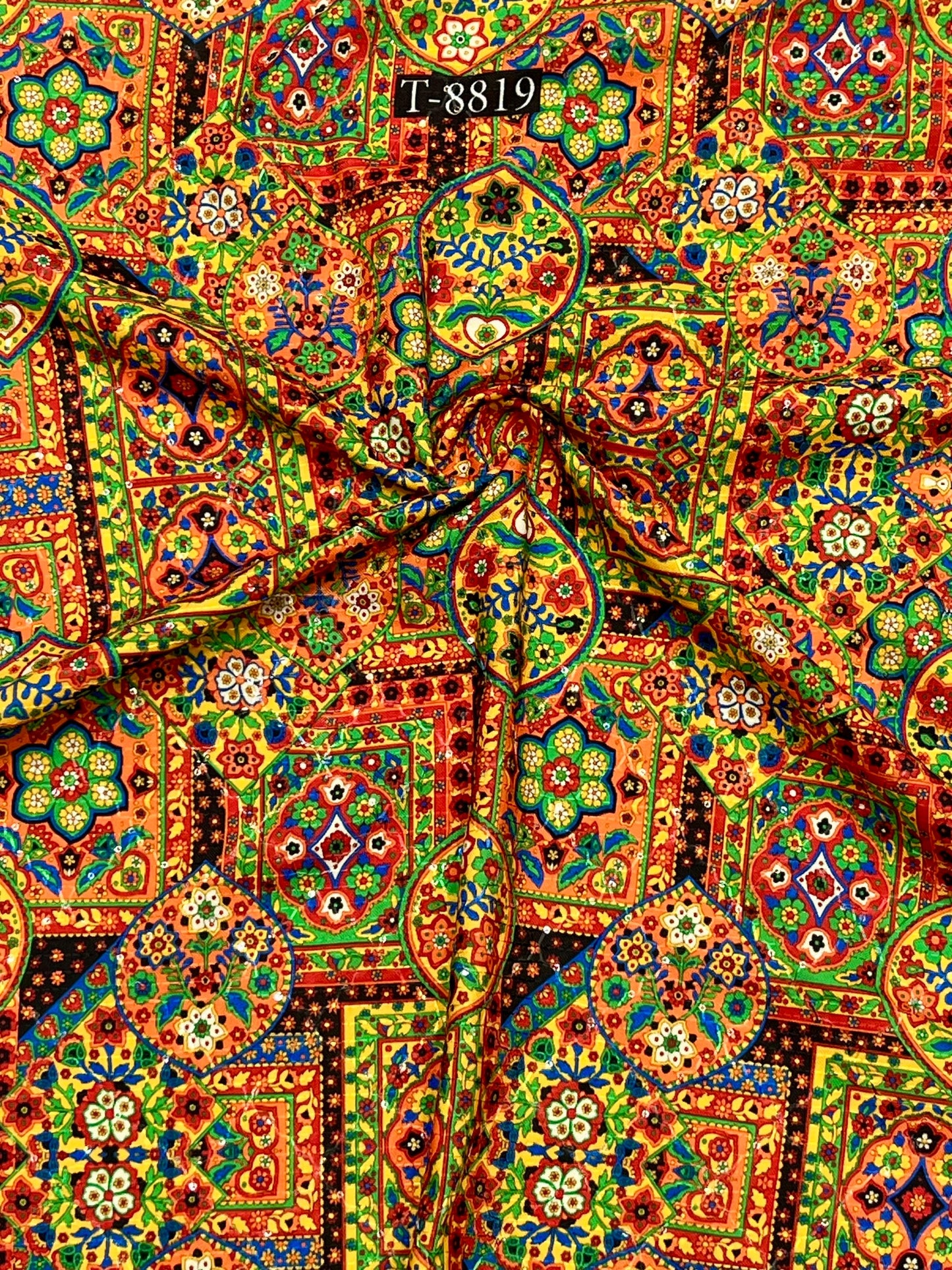 RAYON CROCHET SUMMER PRINT