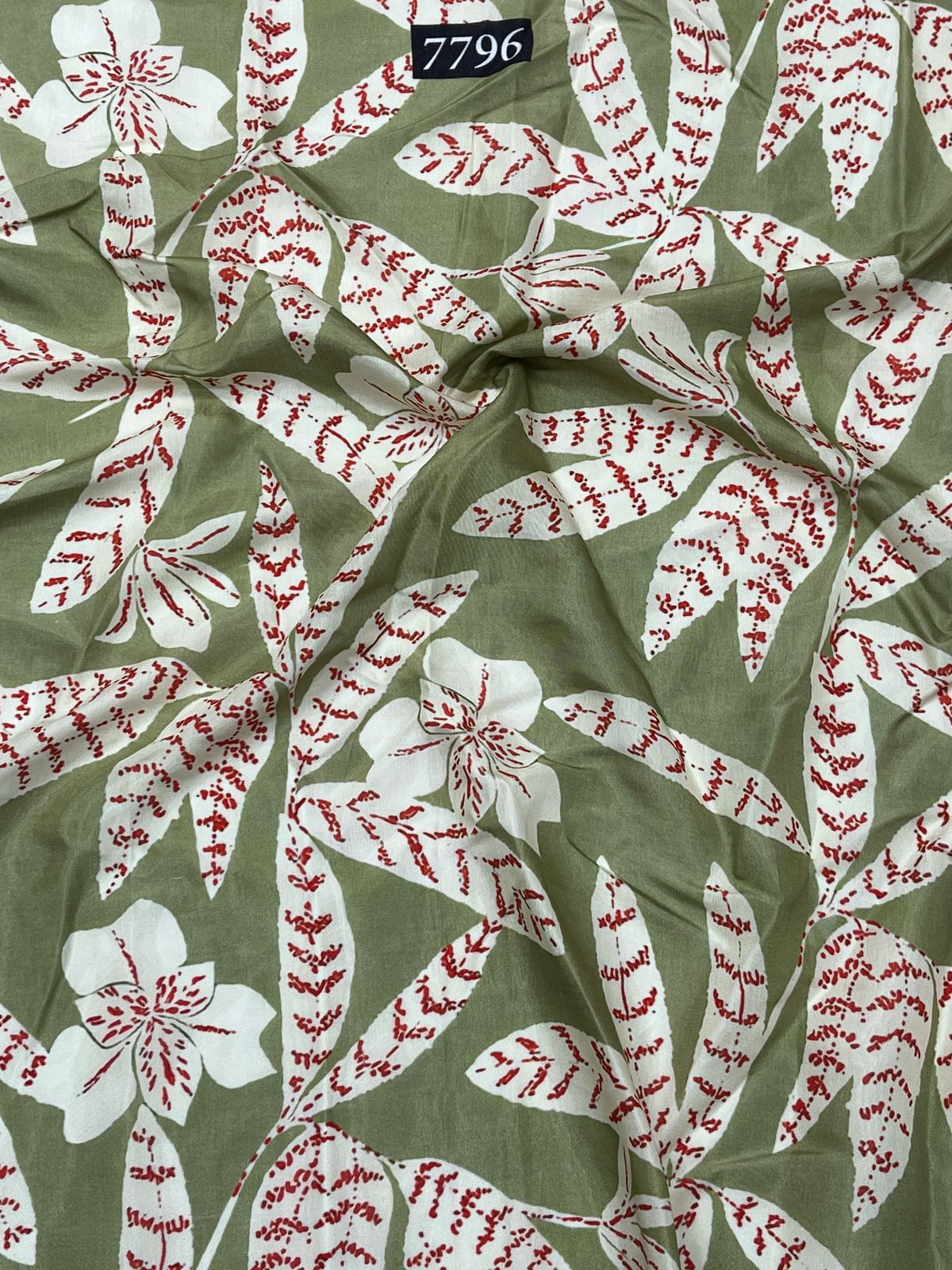 Floral Prints On Pure Viscose Muslin