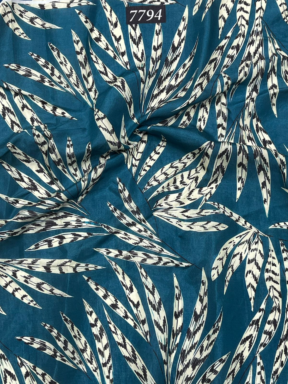 Floral Prints On Pure Viscose Muslin