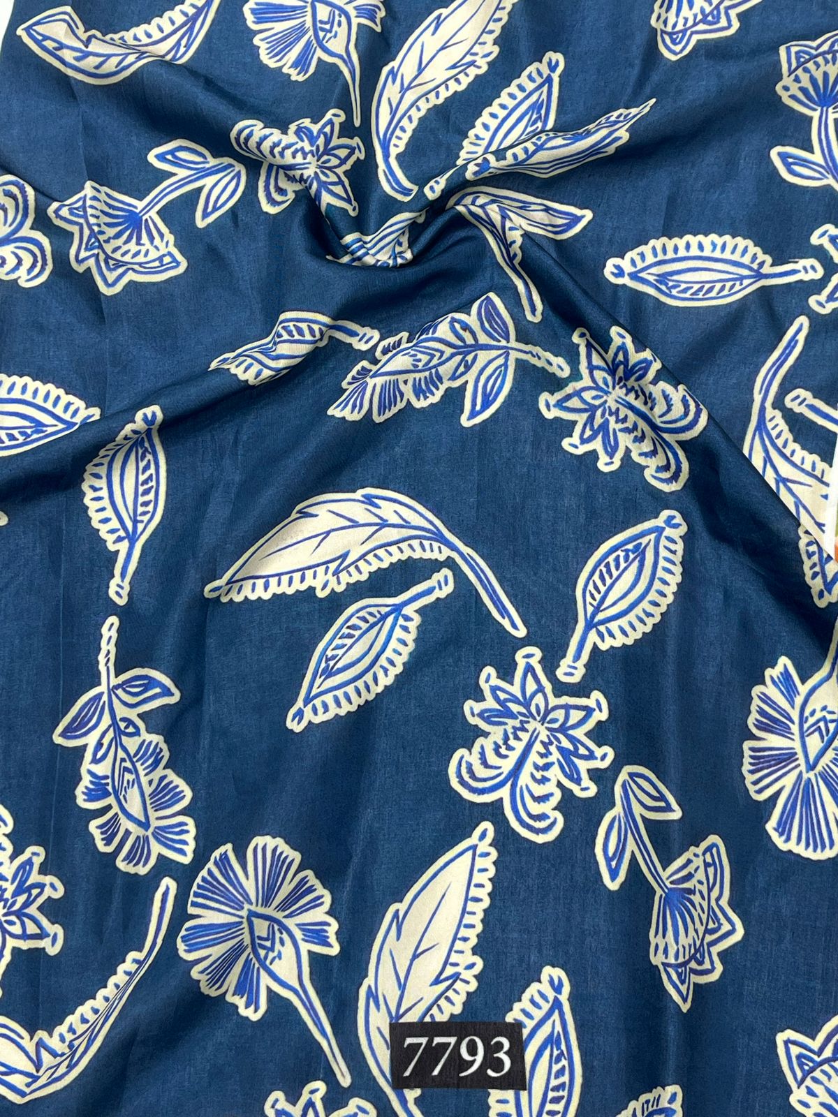 Floral Prints On Pure Viscose Muslin