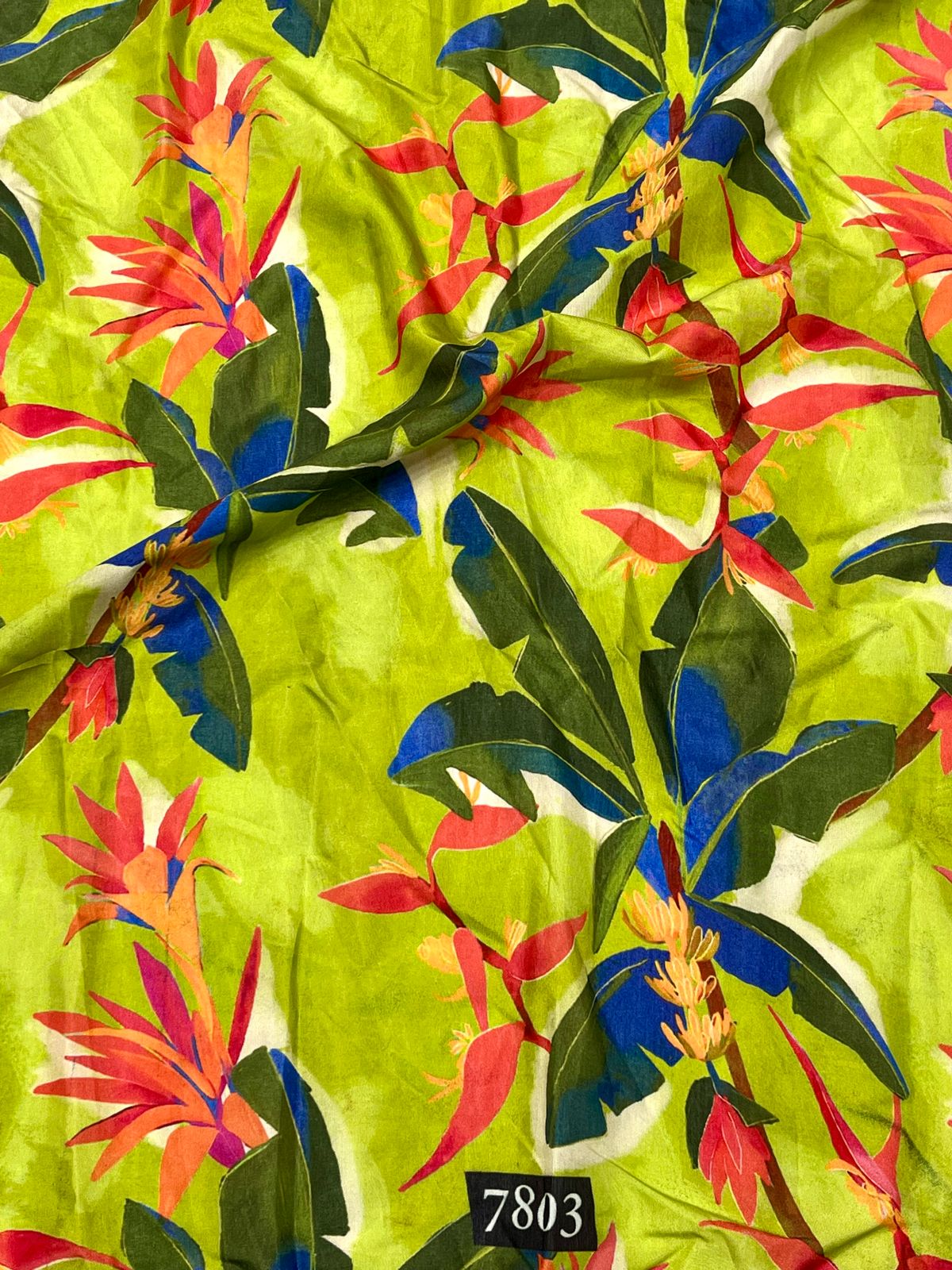 Floral Prints On Pure Viscose Muslin