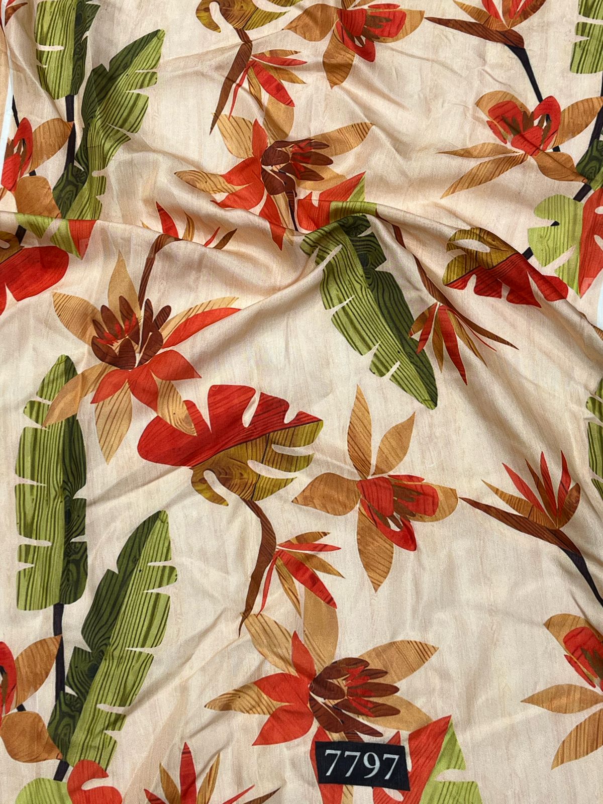 Floral Prints On Pure Viscose Muslin