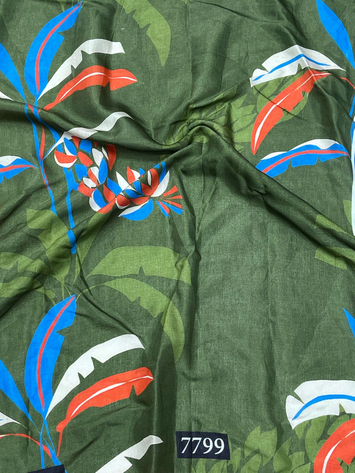 Floral Prints On Pure Viscose Muslin