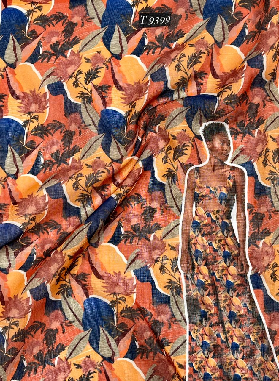 Linen FLORAL PRINT