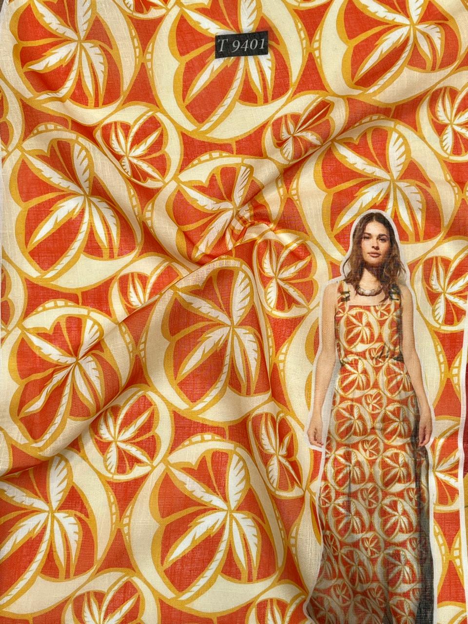 Linen FLORAL PRINT