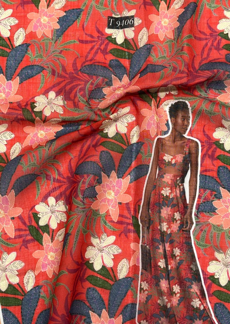 Linen FLORAL PRINT